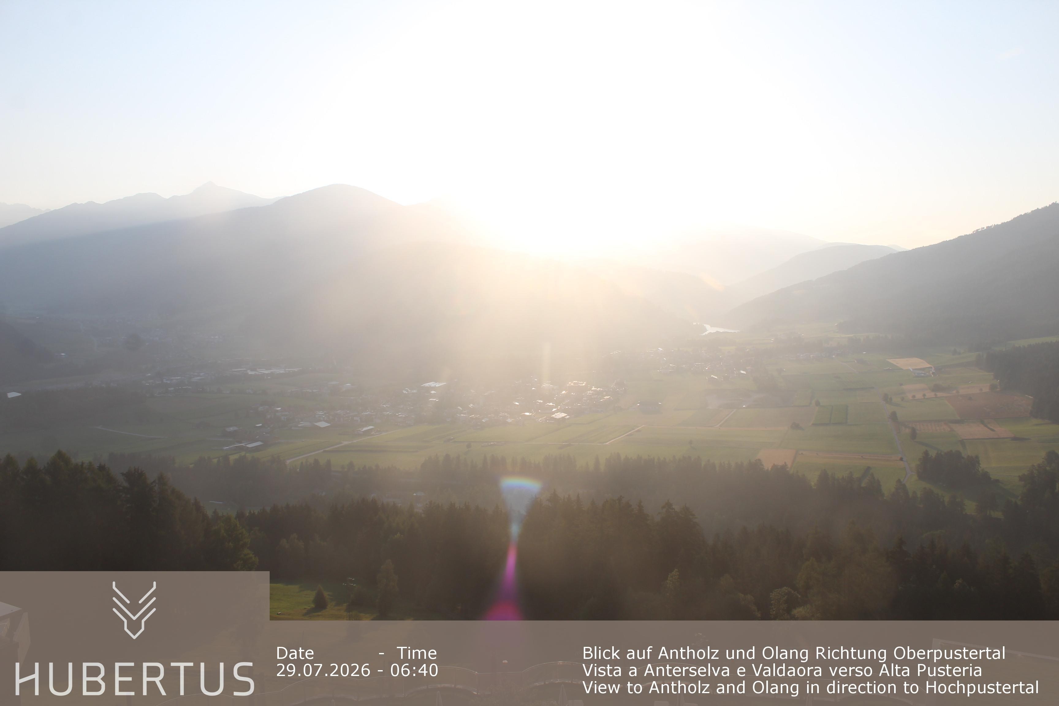 Archiv Foto Webcam Olang, Hotel Hubertus (Südtirol)