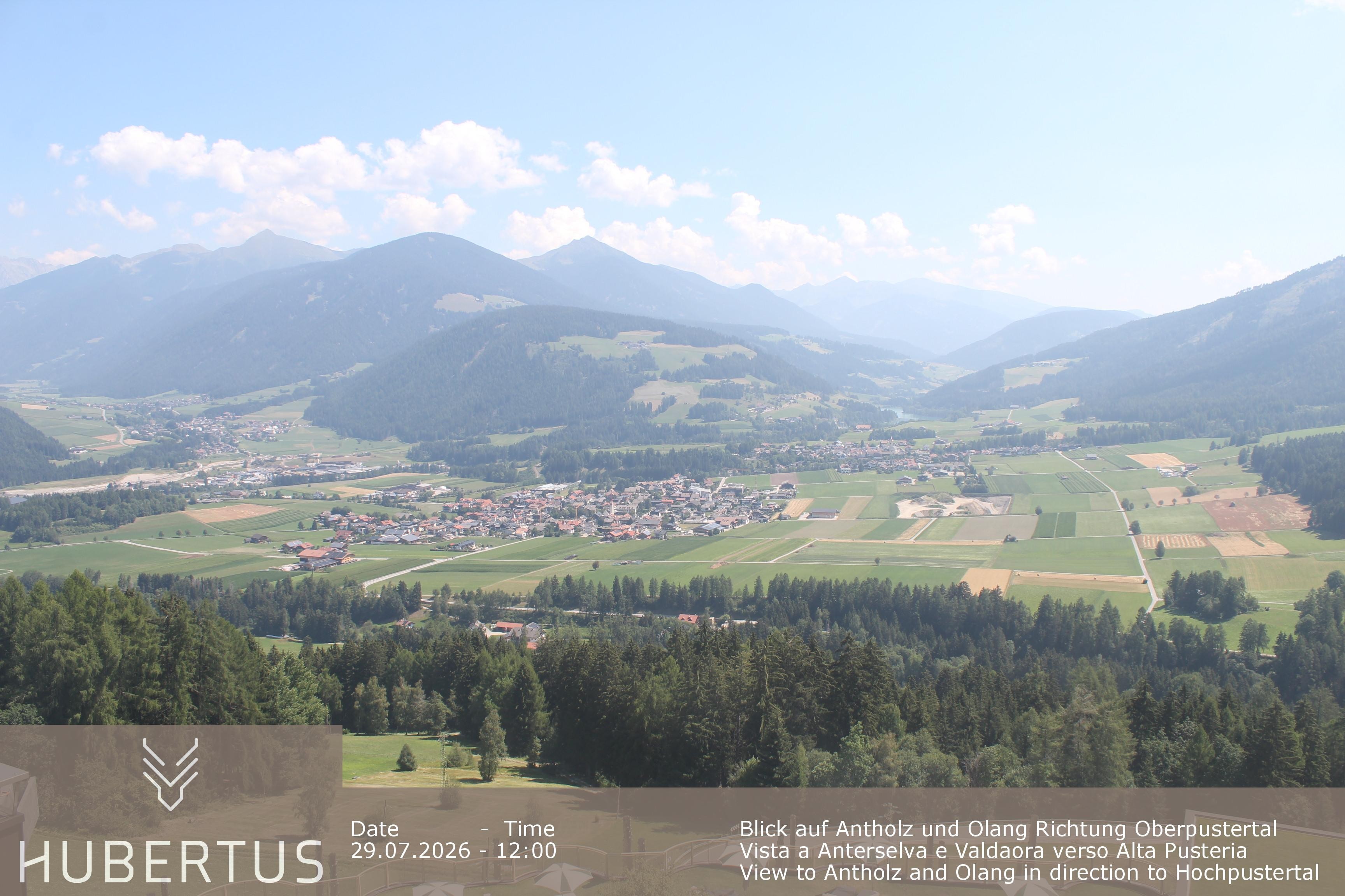 Archiv Foto Webcam Olang, Hotel Hubertus (Südtirol)