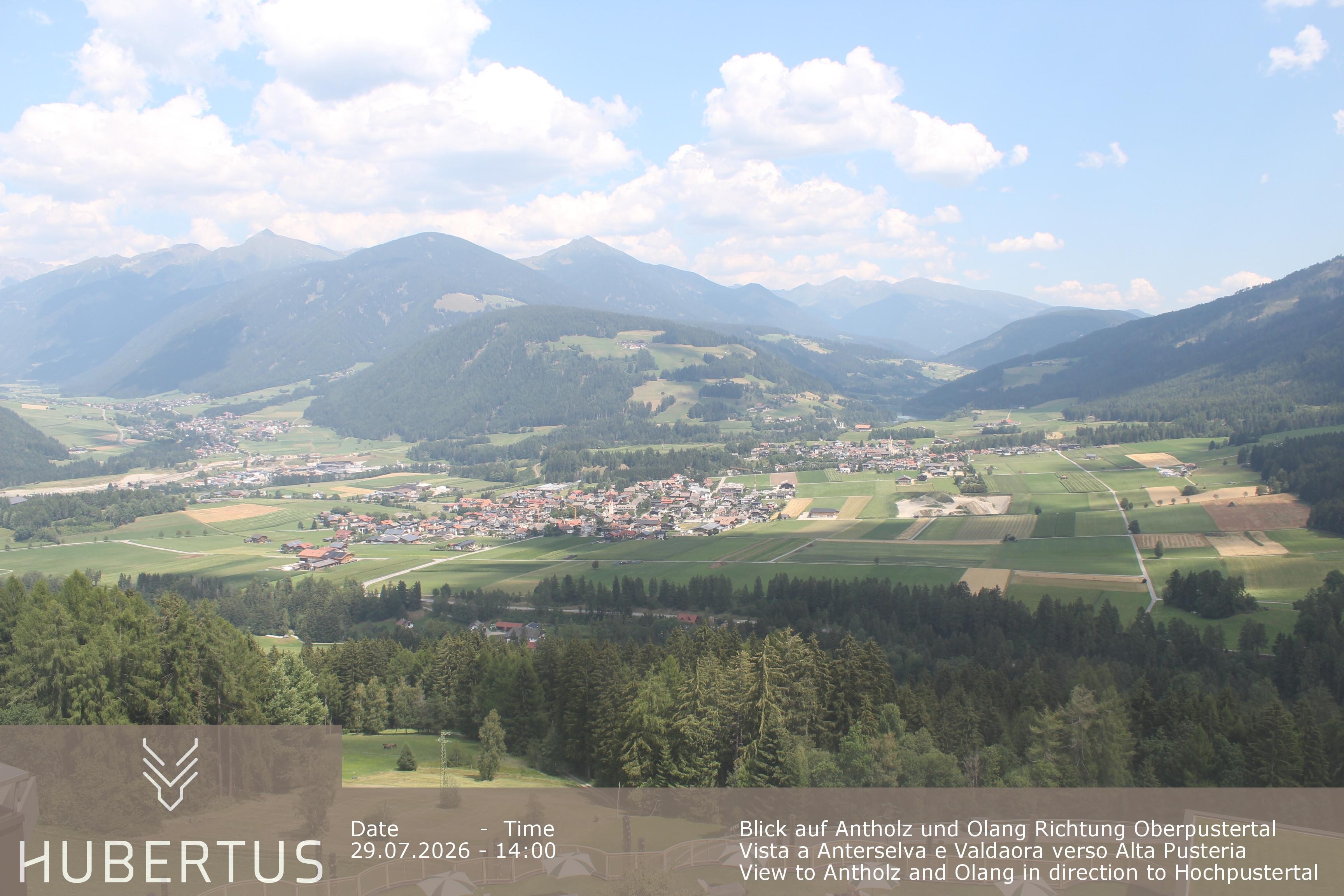 Archiv Foto Webcam Olang, Hotel Hubertus (Südtirol)