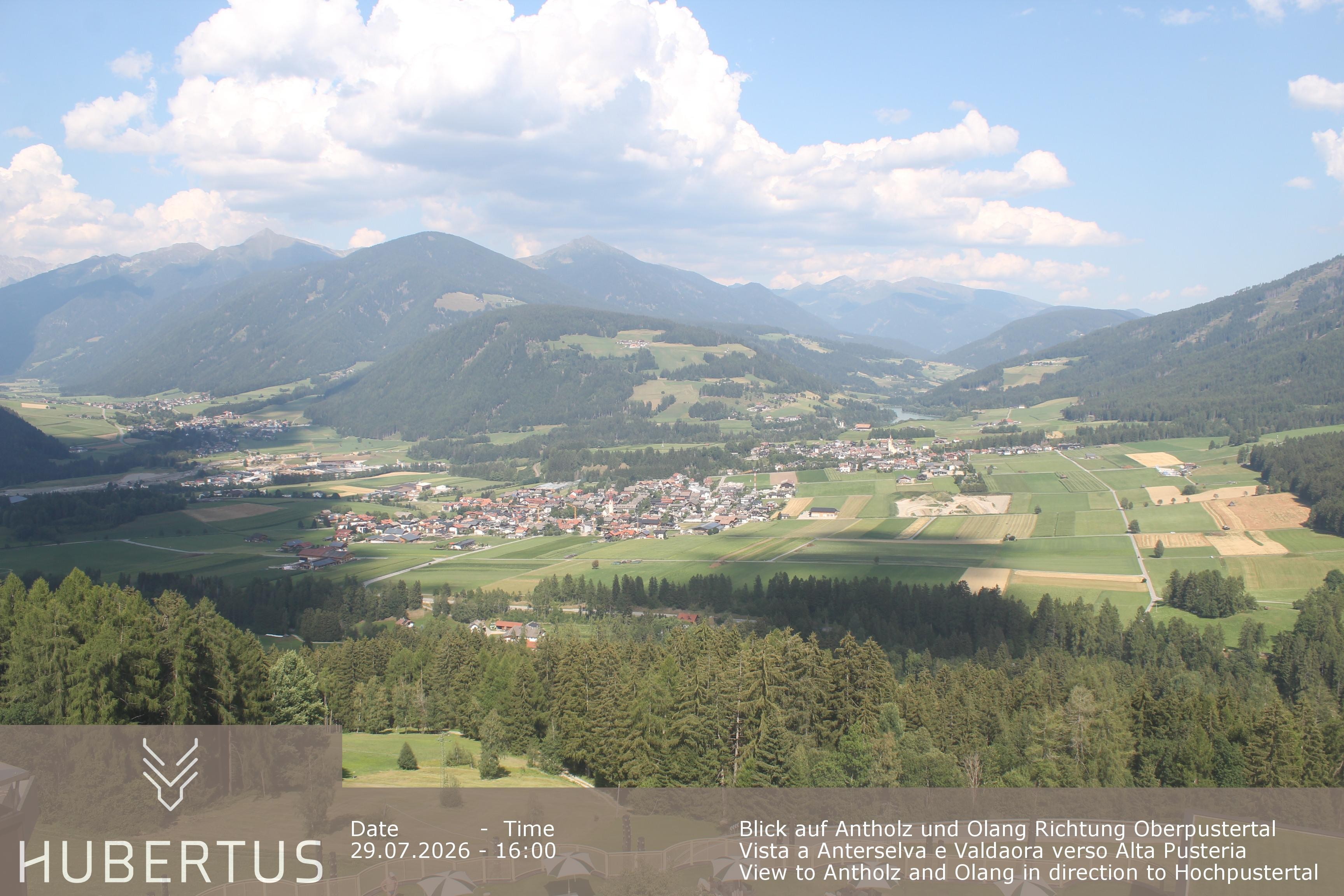 Archiv Foto Webcam Olang, Hotel Hubertus (Südtirol)