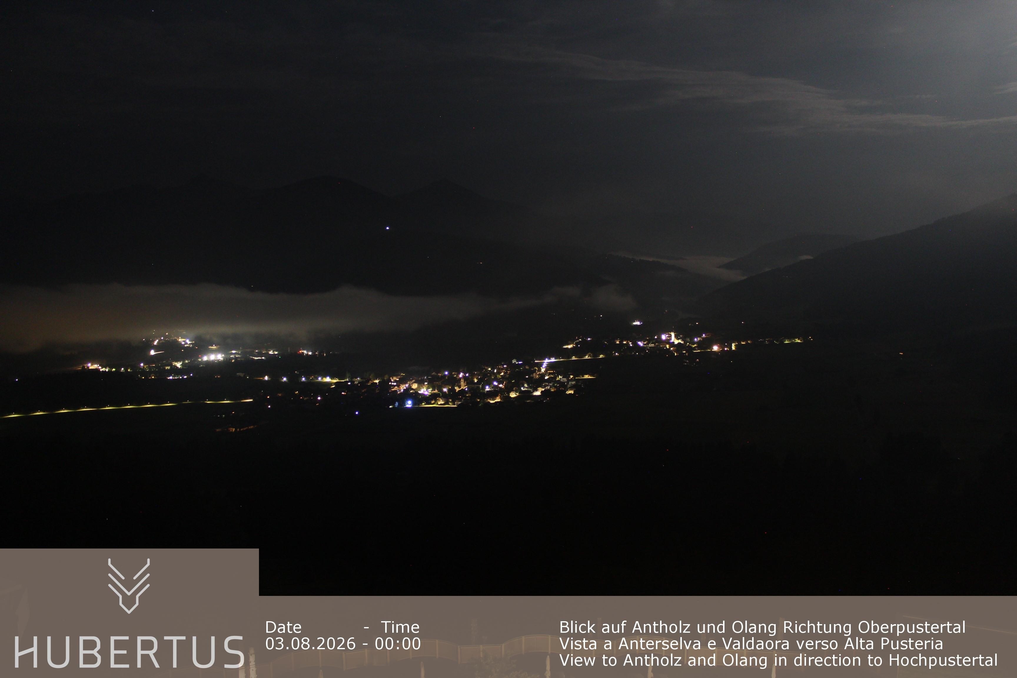 Archived image Webcam Olang in South Tyrol – Hotel Hubertus