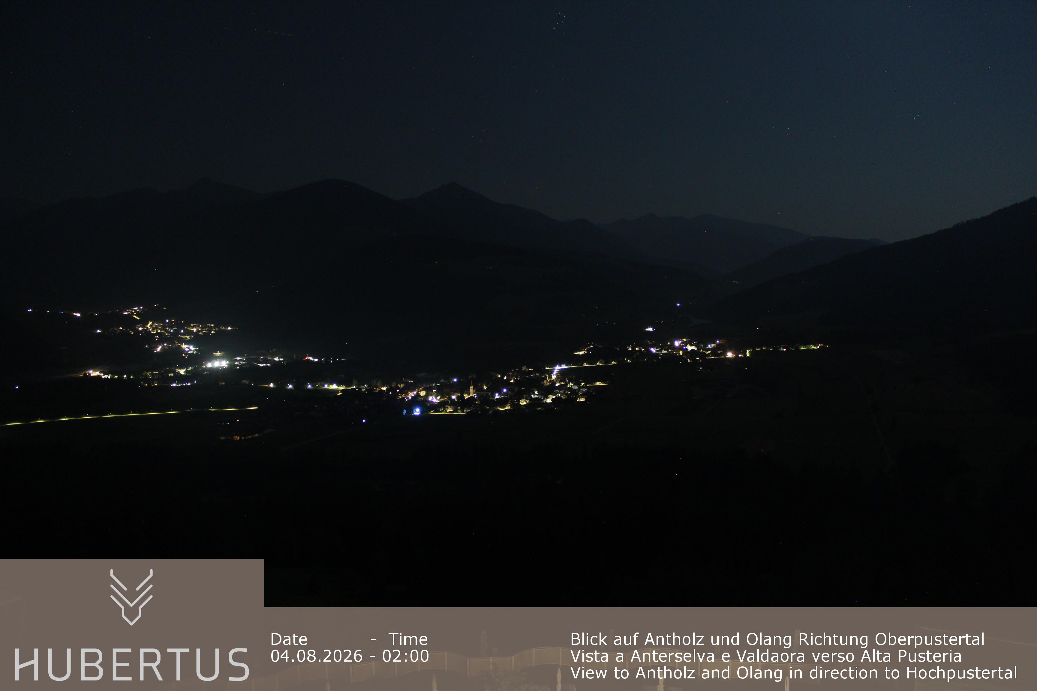 Archived image Webcam Olang in South Tyrol – Hotel Hubertus
