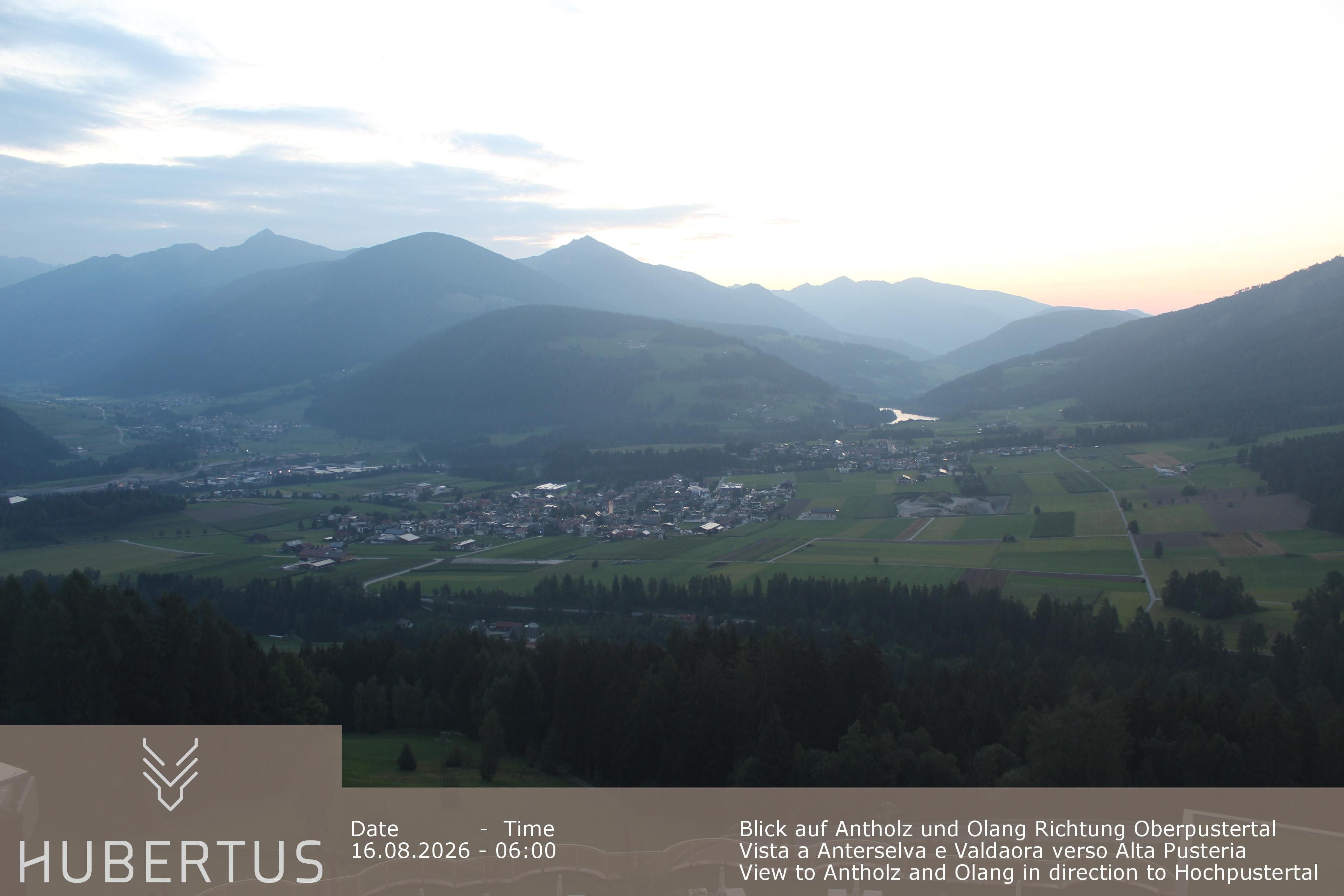Archiv Foto Webcam Olang, Hotel Hubertus (Südtirol)