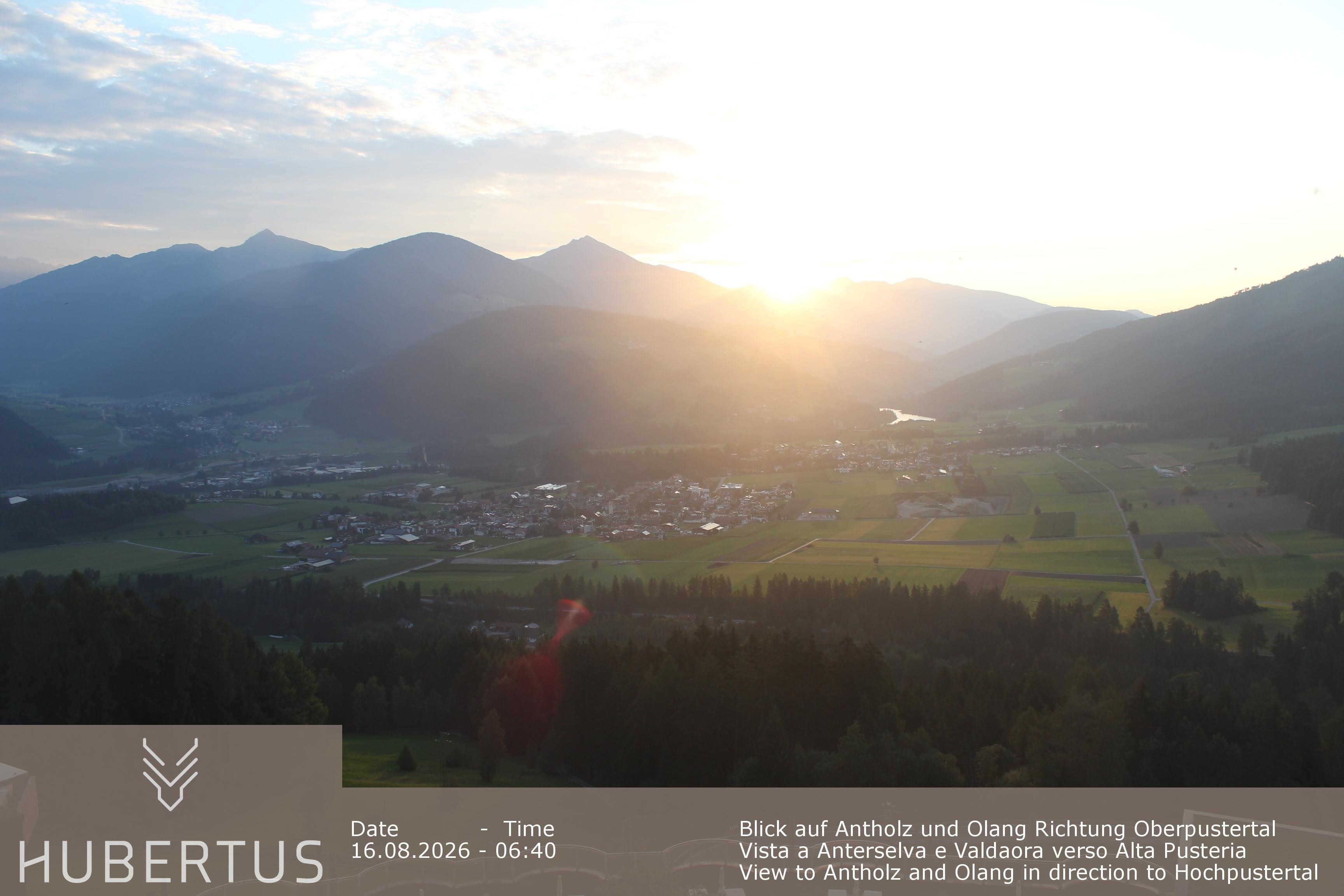 Archiv Foto Webcam Olang, Hotel Hubertus (Südtirol)