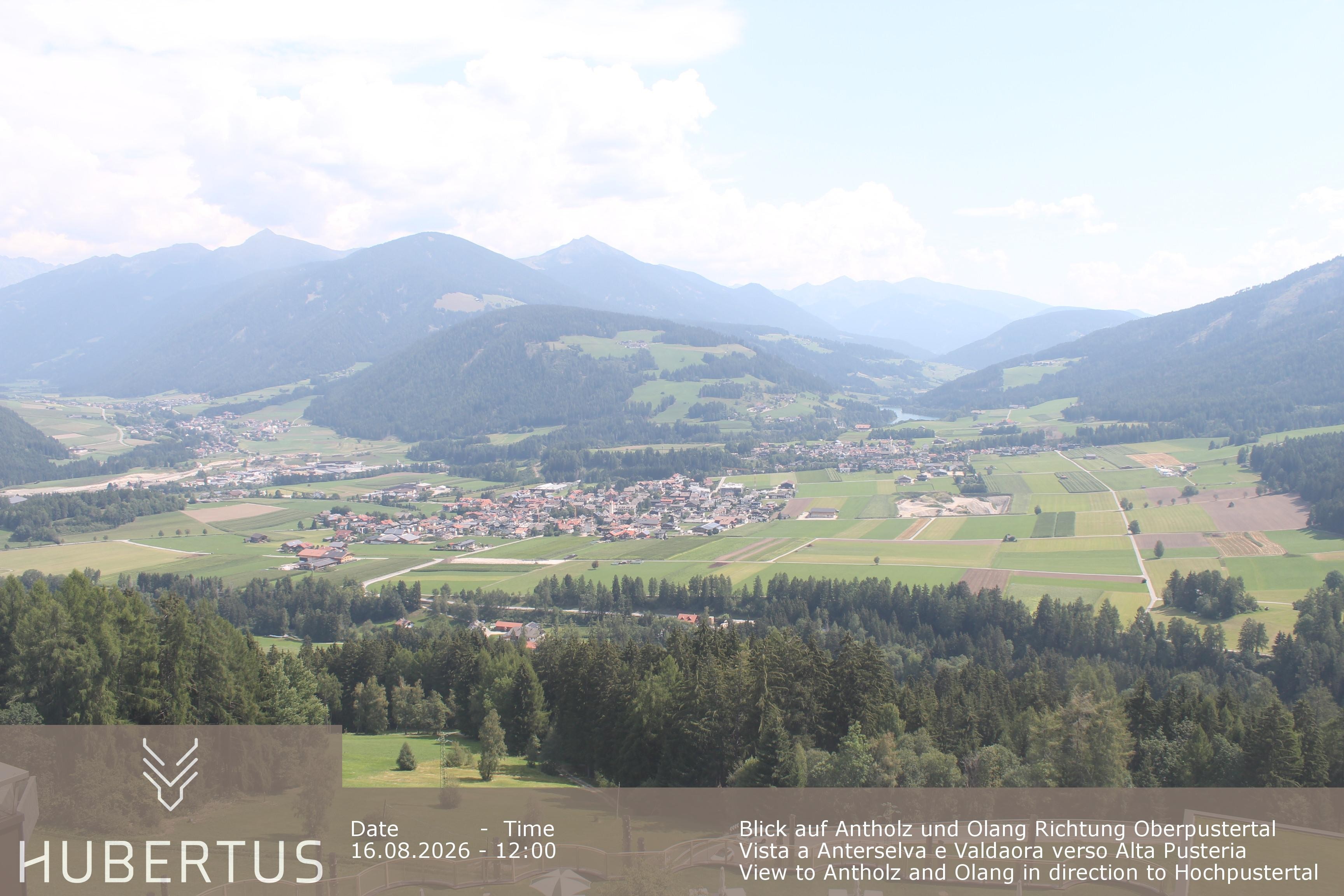Archiv Foto Webcam Olang, Hotel Hubertus (Südtirol)