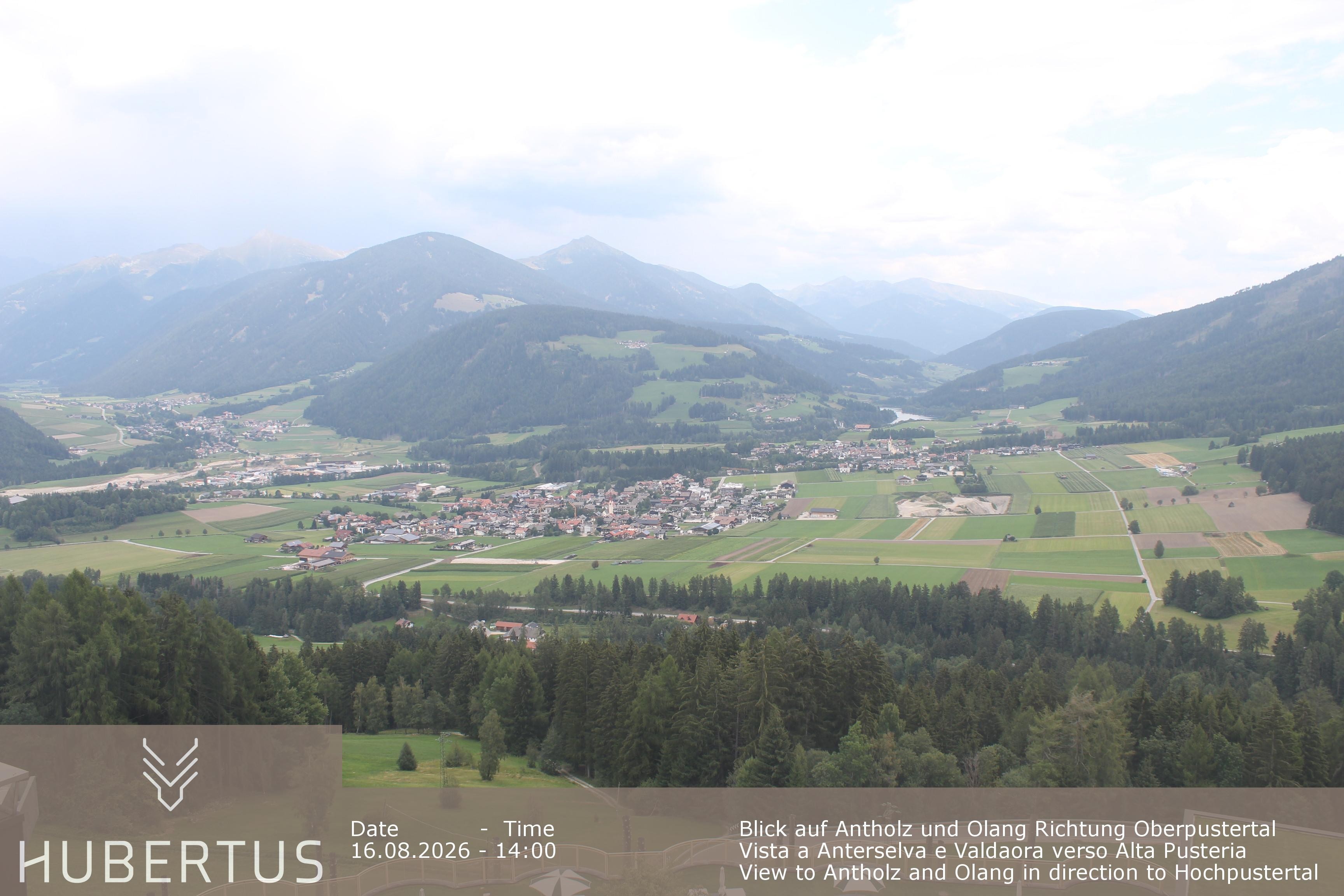 Archiv Foto Webcam Olang, Hotel Hubertus (Südtirol)