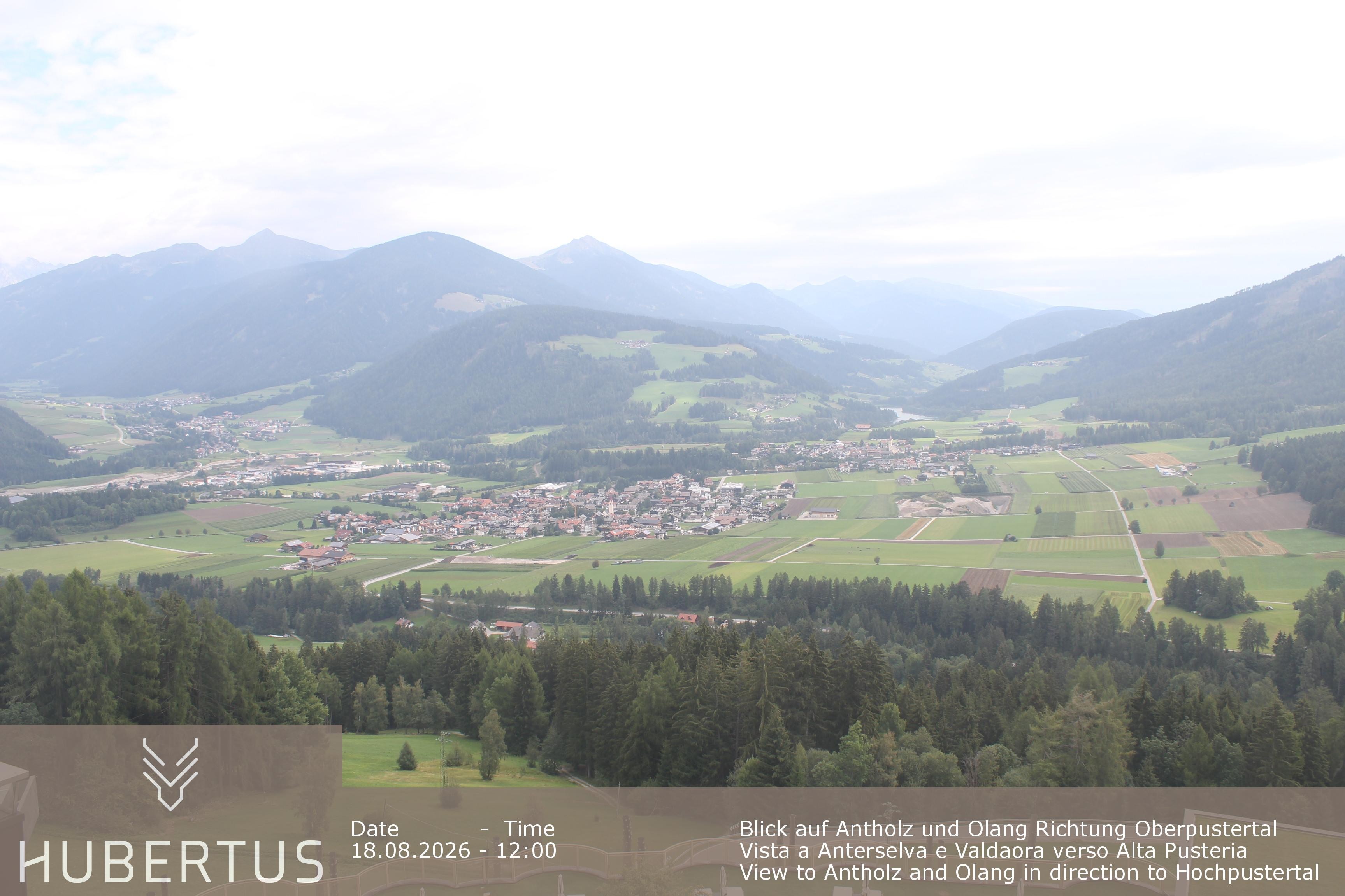 Archiv Foto Webcam Olang, Hotel Hubertus (Südtirol)