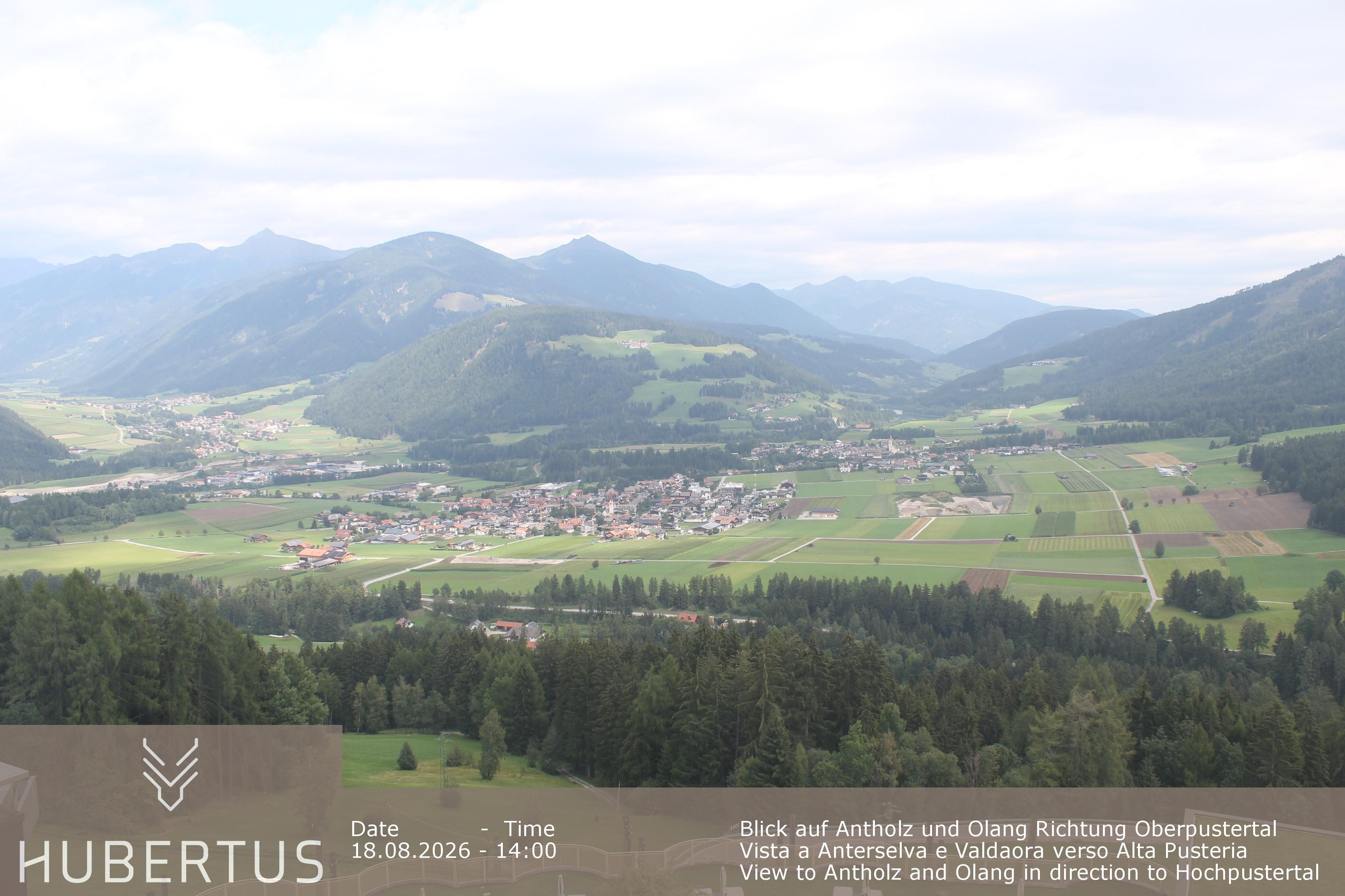 Archiv Foto Webcam Olang, Hotel Hubertus (Südtirol)