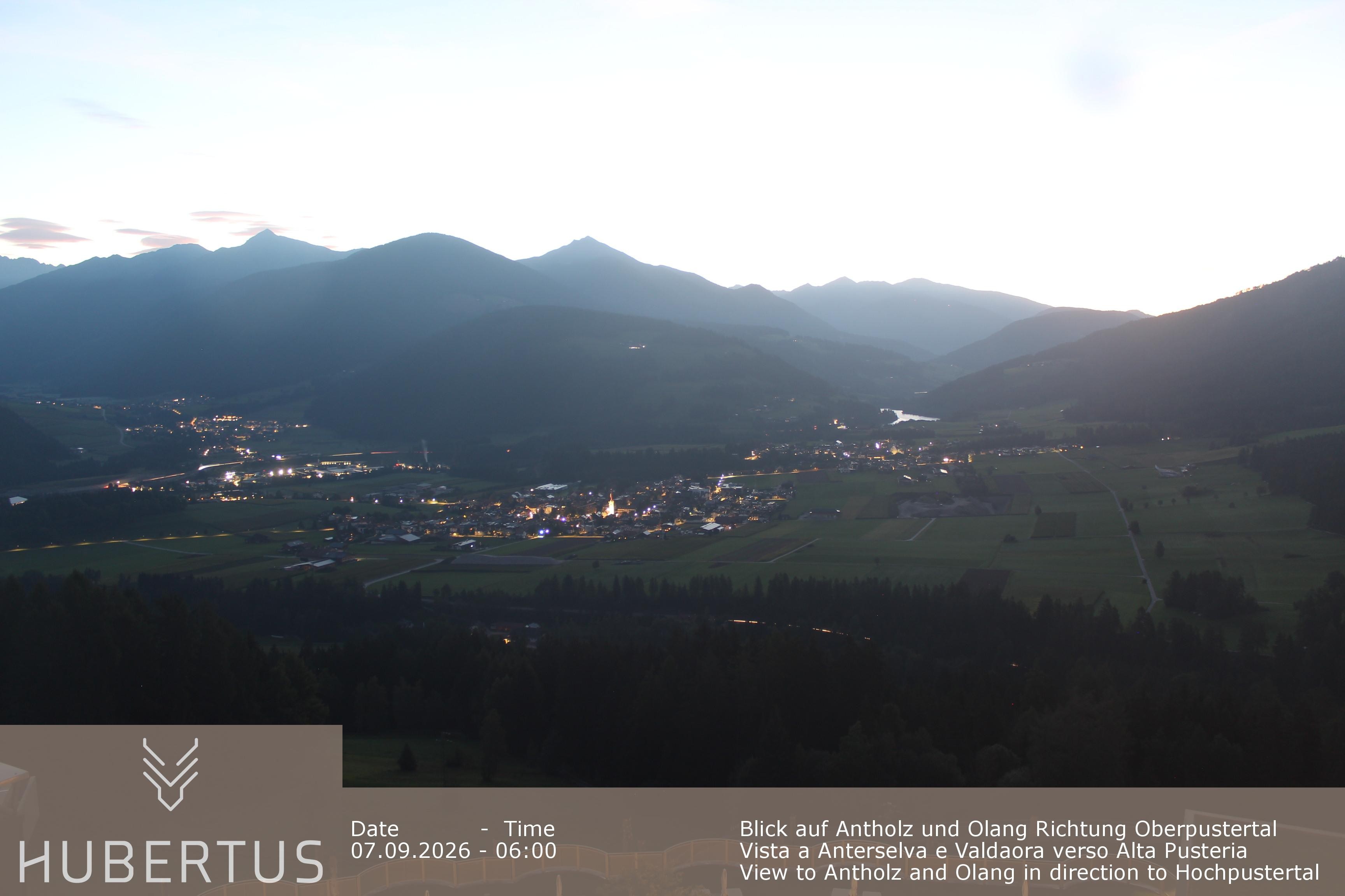 Archiv Foto Webcam Olang, Hotel Hubertus (Südtirol)