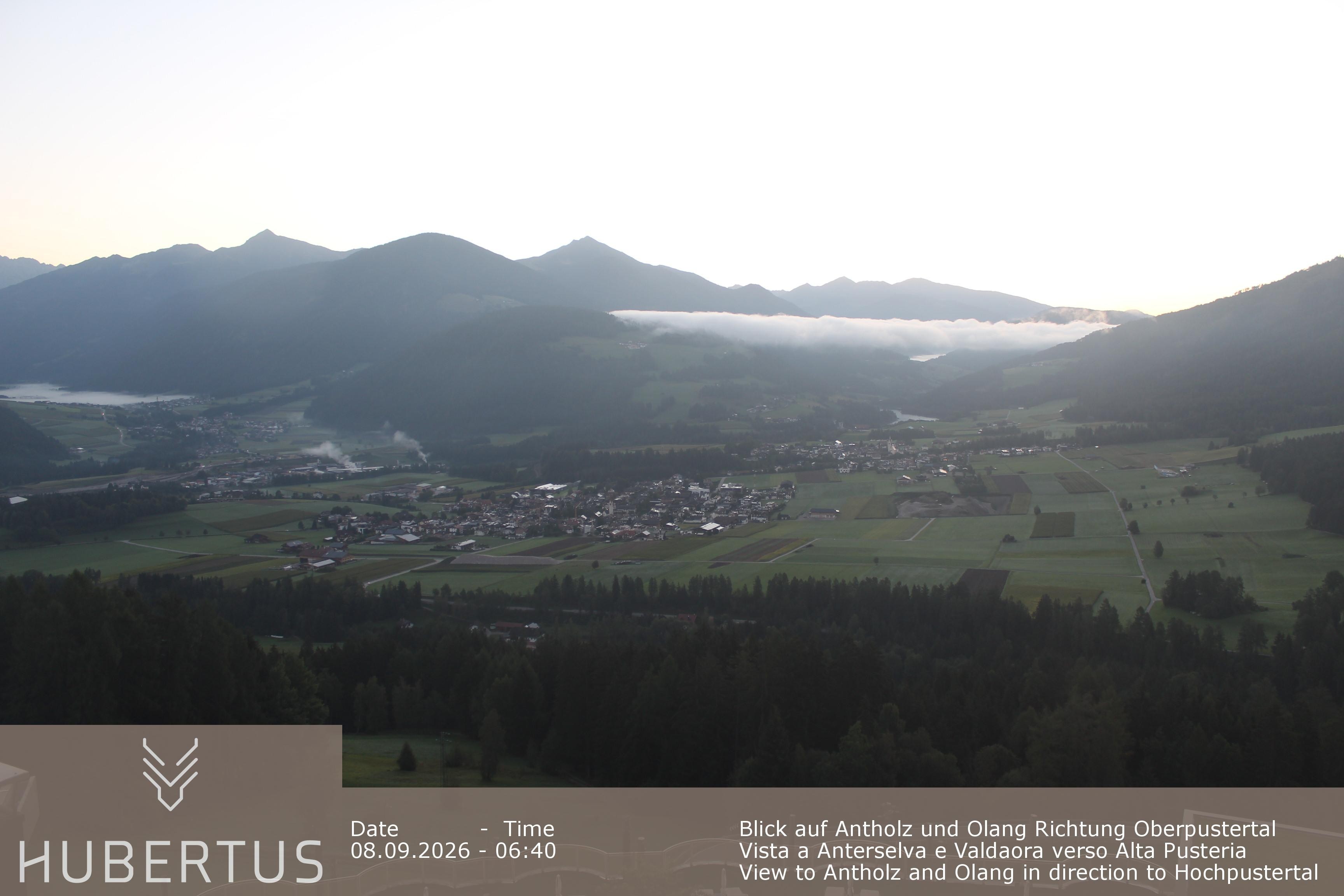 Archiv Foto Webcam Olang, Hotel Hubertus (Südtirol)