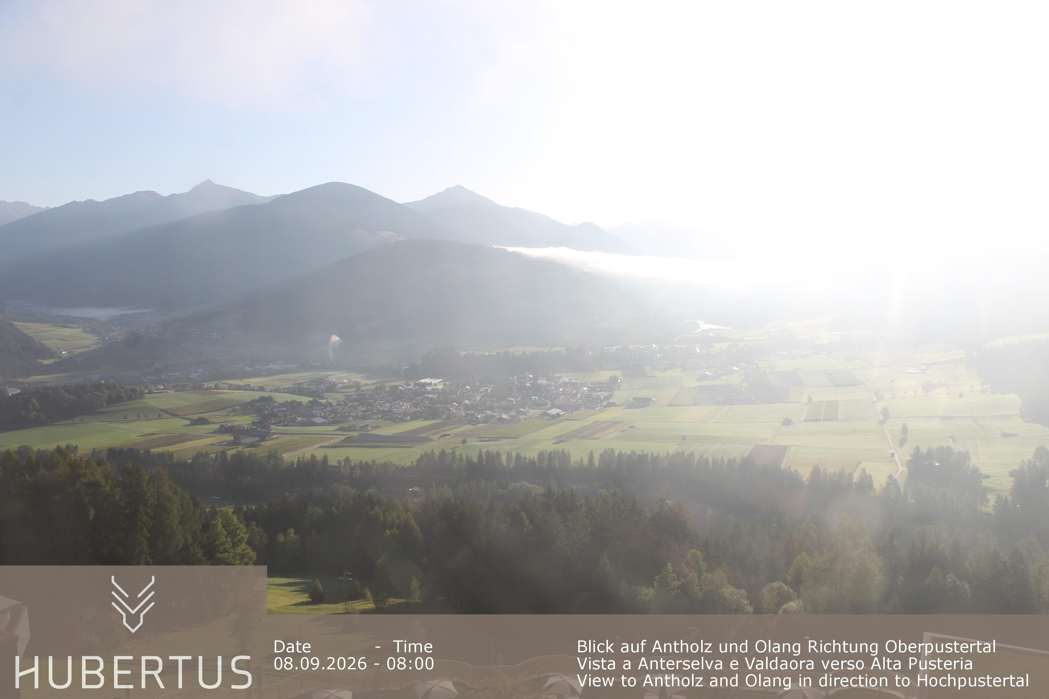 Archiv Foto Webcam Olang, Hotel Hubertus (Südtirol)