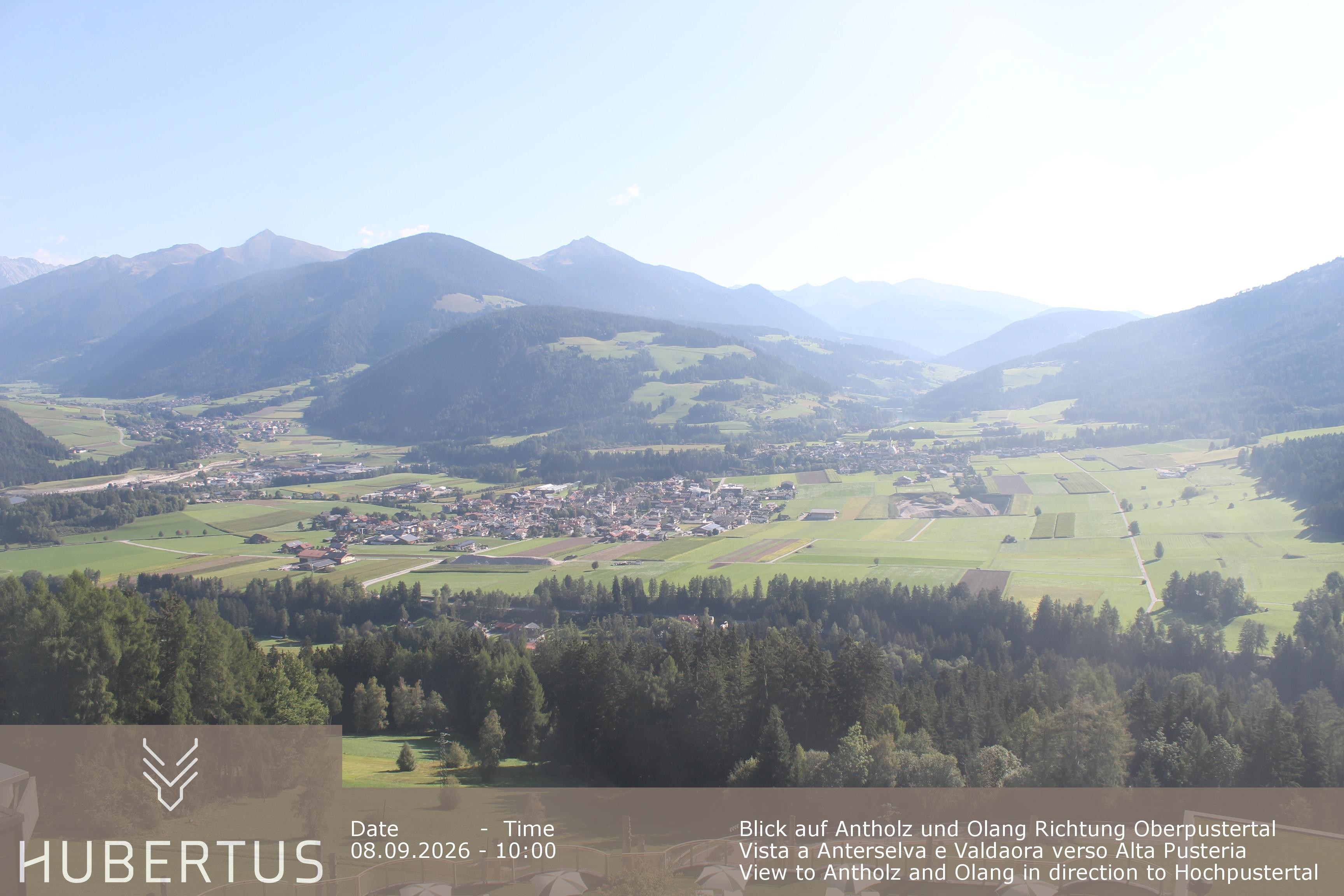 Archiv Foto Webcam Olang, Hotel Hubertus (Südtirol)