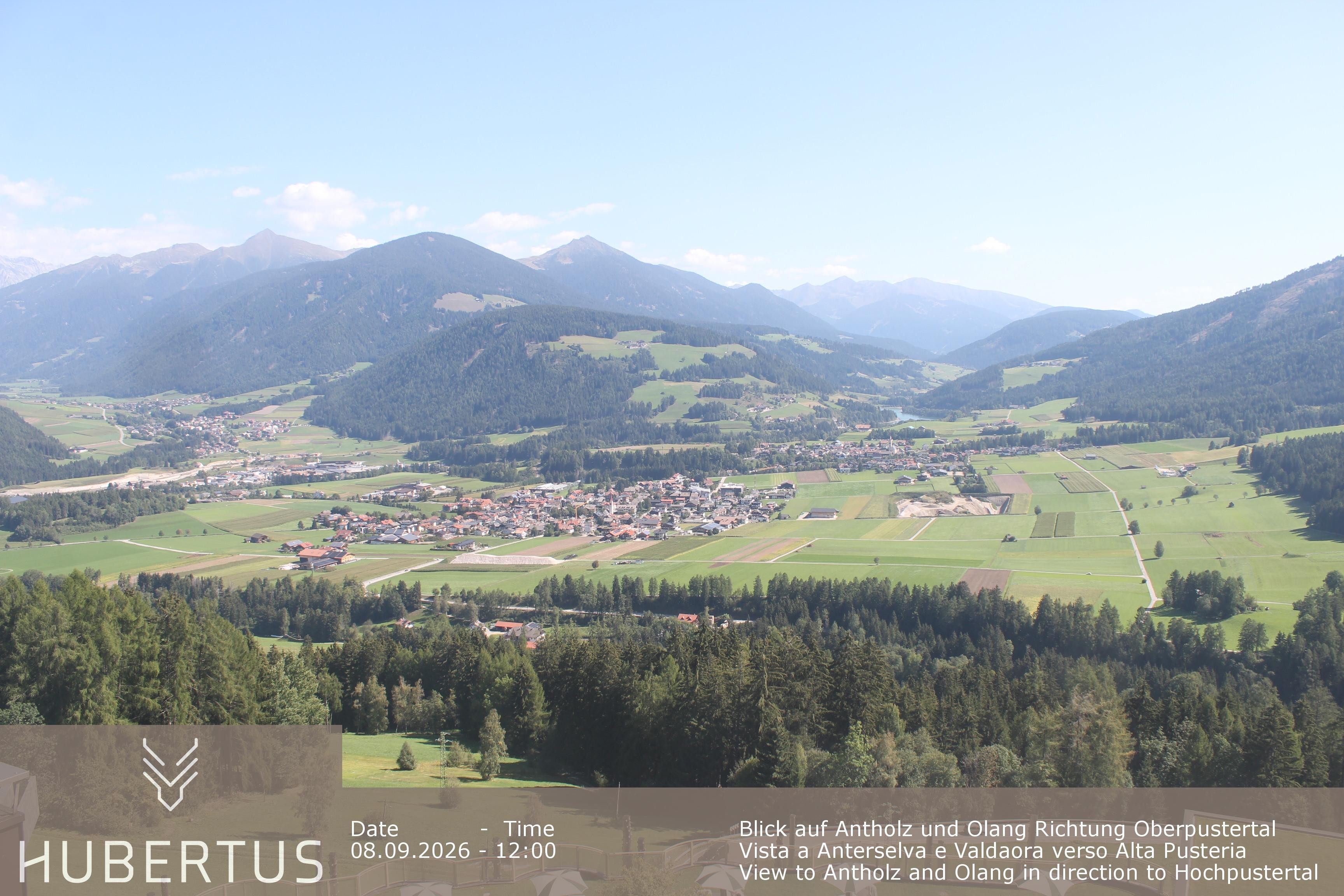 Archiv Foto Webcam Olang, Hotel Hubertus (Südtirol)