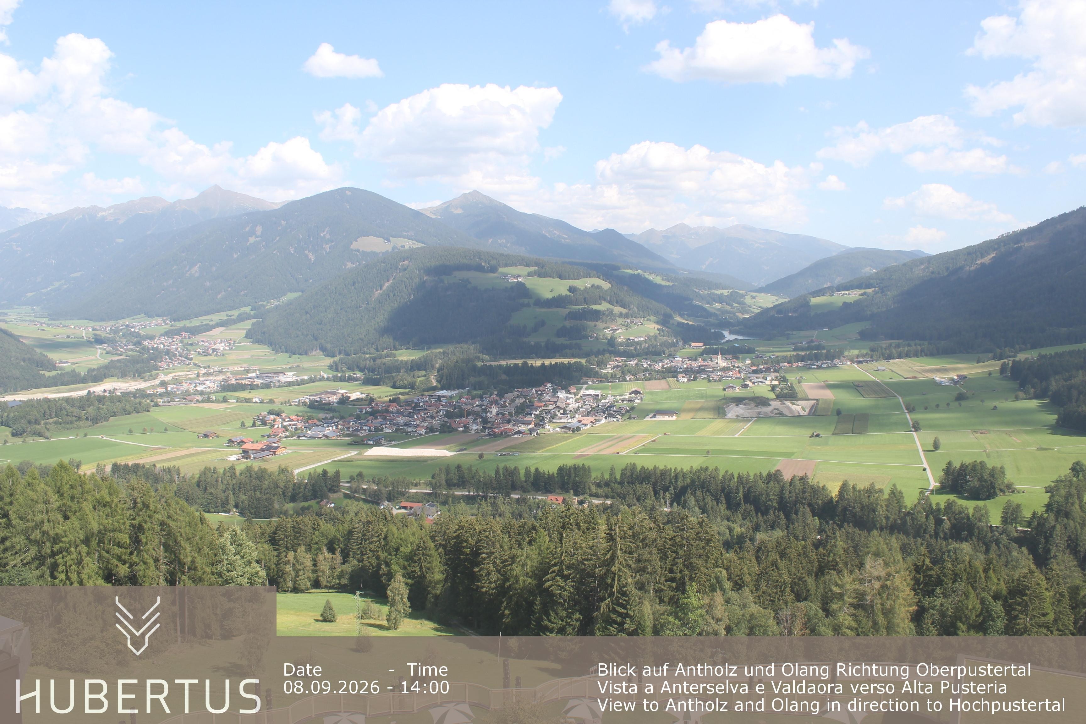 Archiv Foto Webcam Olang, Hotel Hubertus (Südtirol)