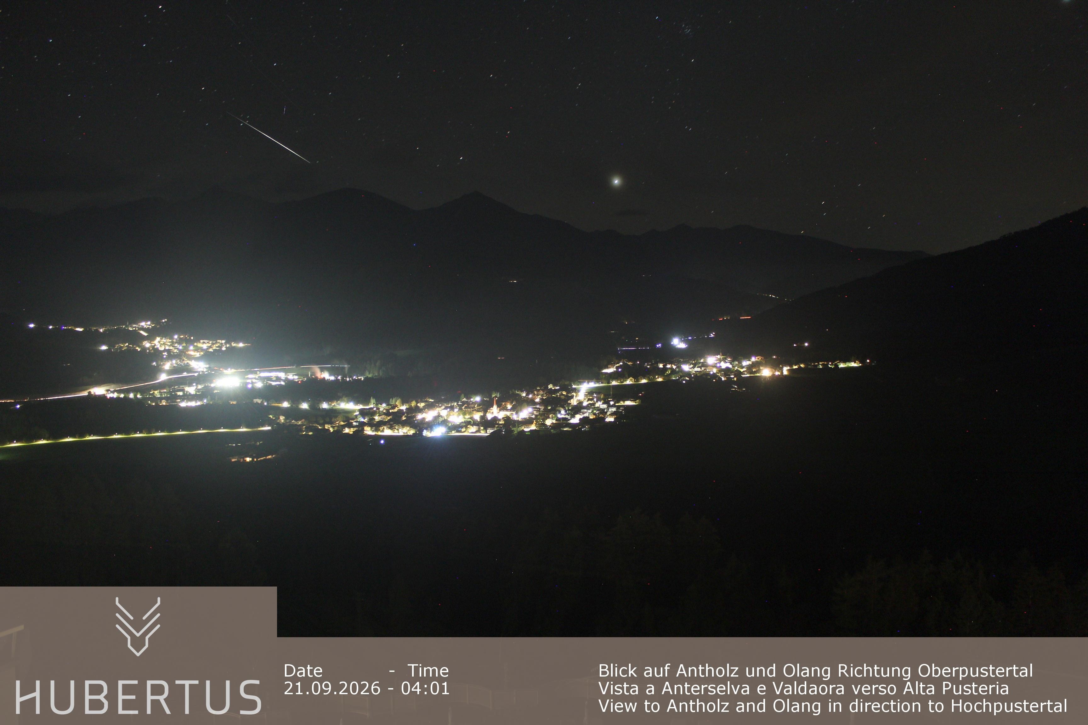 Archived image Webcam Olang in South Tyrol – Hotel Hubertus