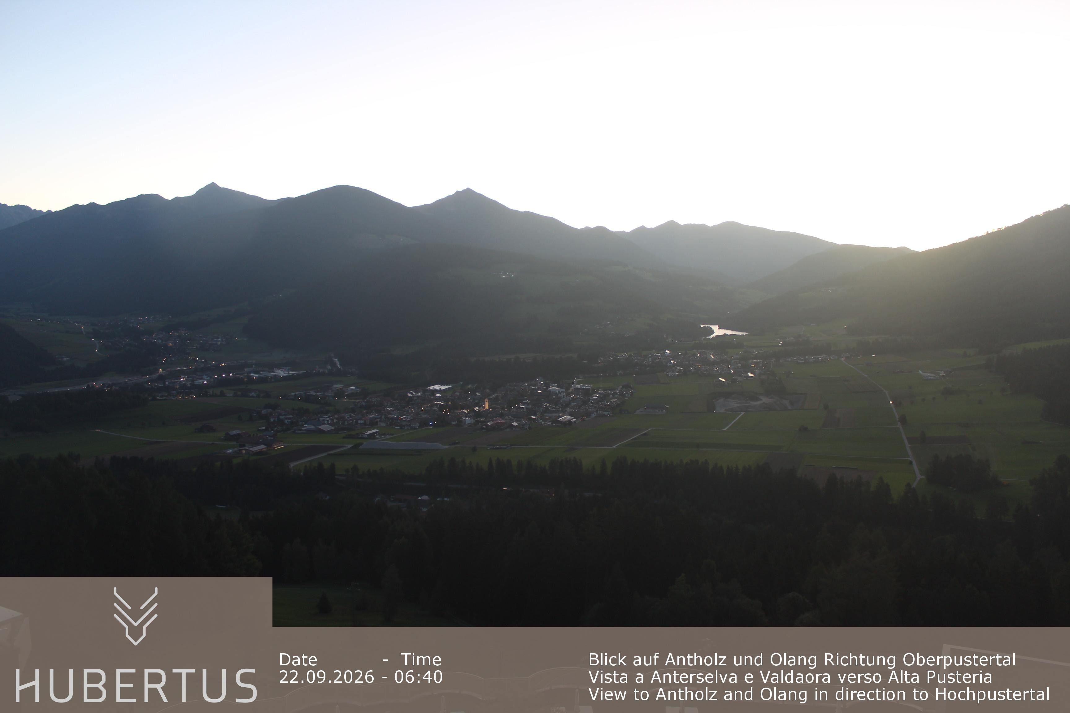 Archiv Foto Webcam Olang, Hotel Hubertus (Südtirol)