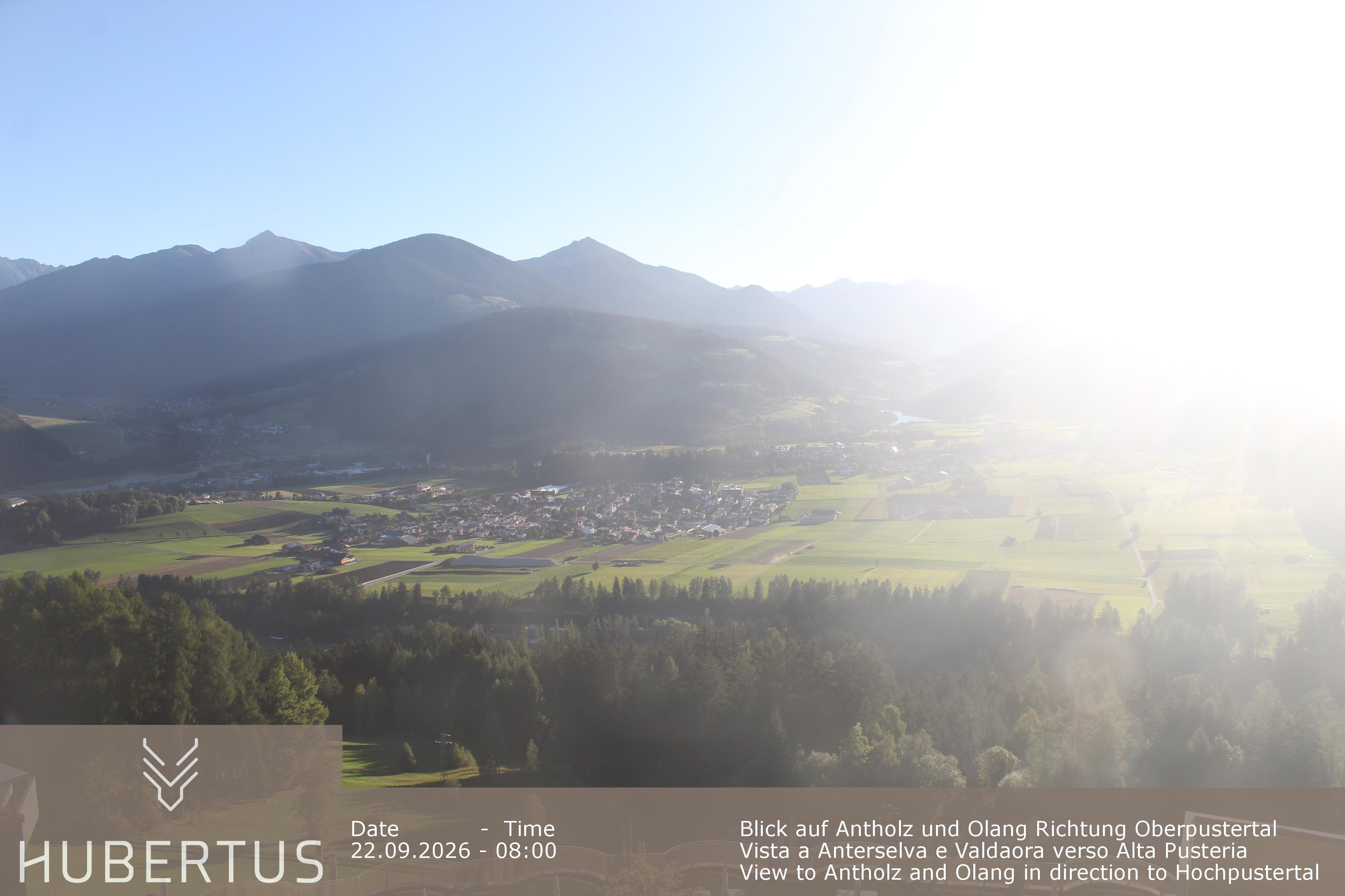 Archiv Foto Webcam Olang, Hotel Hubertus (Südtirol)