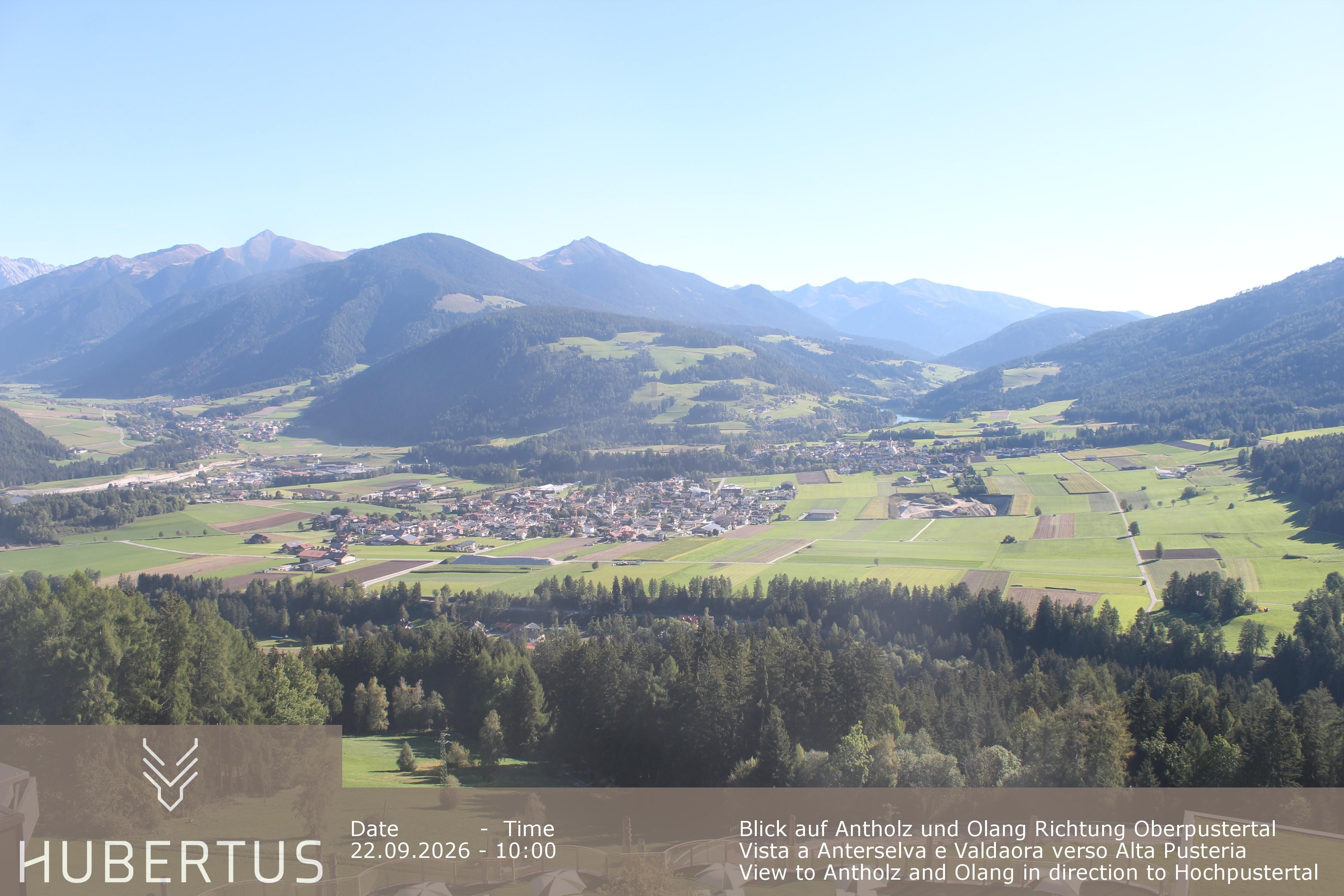 Archiv Foto Webcam Olang, Hotel Hubertus (Südtirol)
