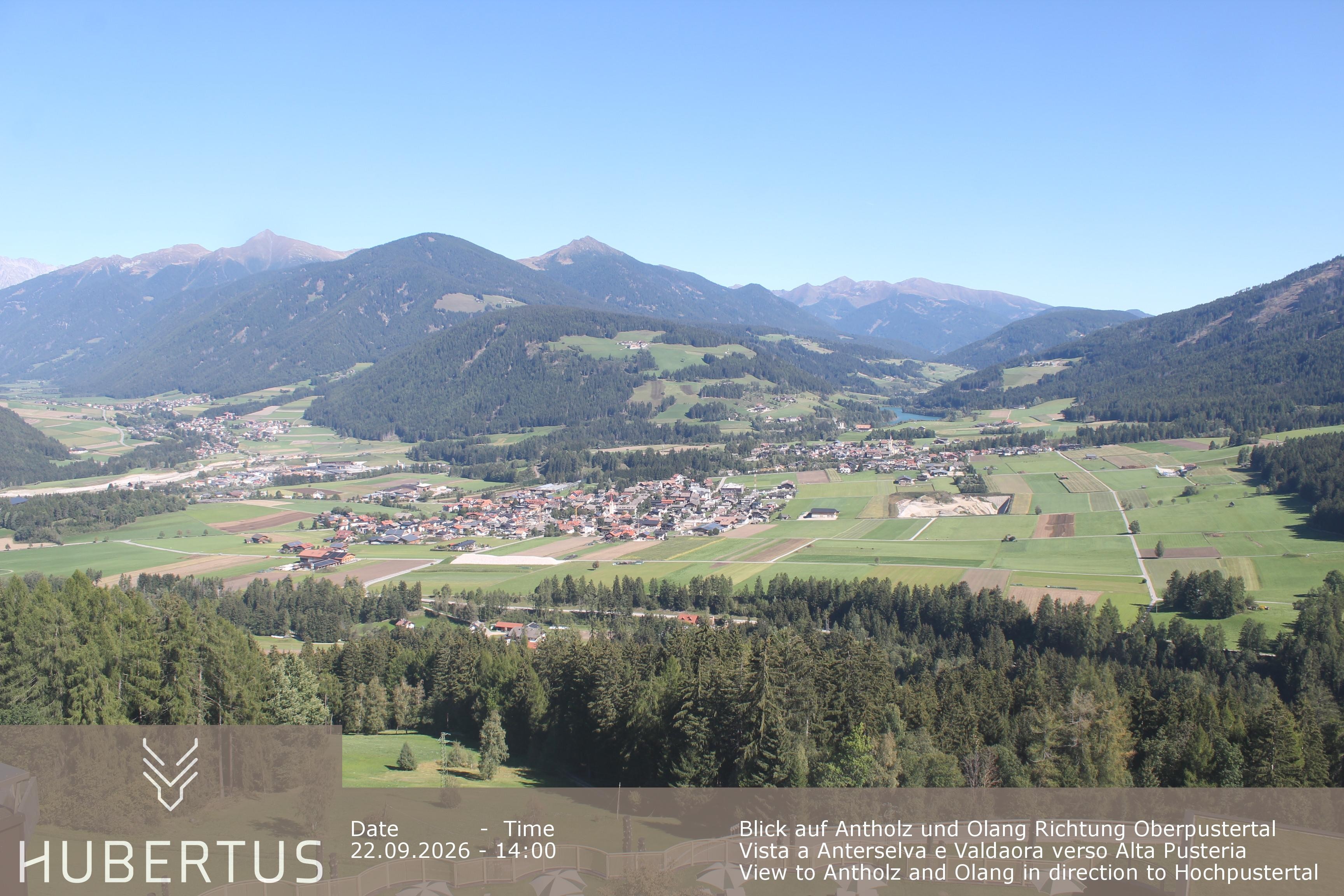 Archiv Foto Webcam Olang, Hotel Hubertus (Südtirol)