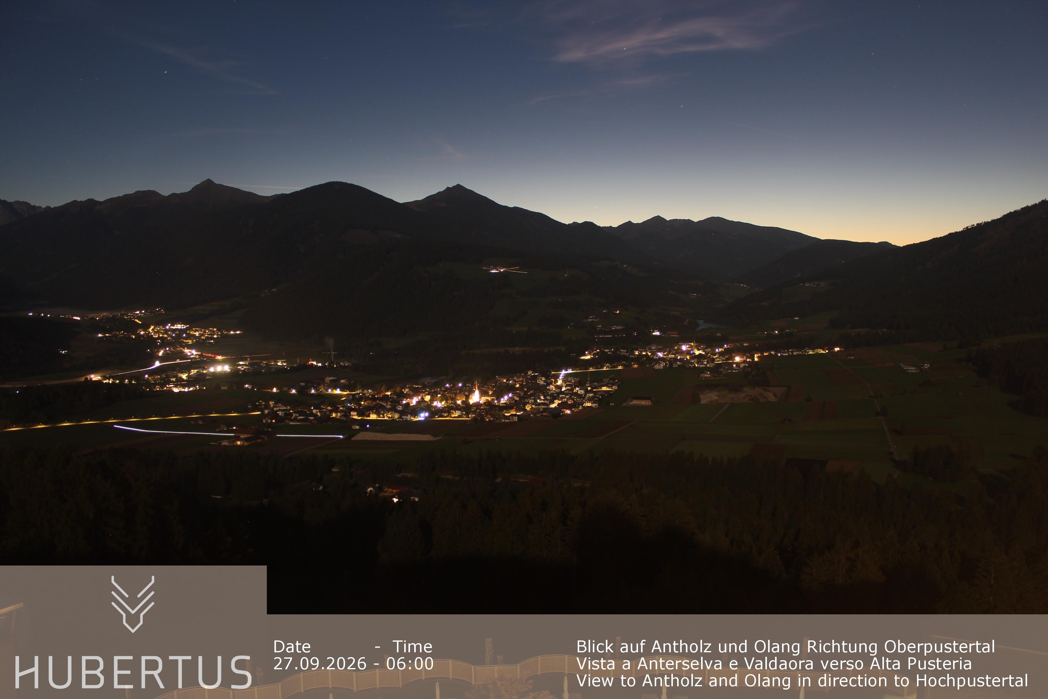 Archiv Foto Webcam Olang, Hotel Hubertus (Südtirol)