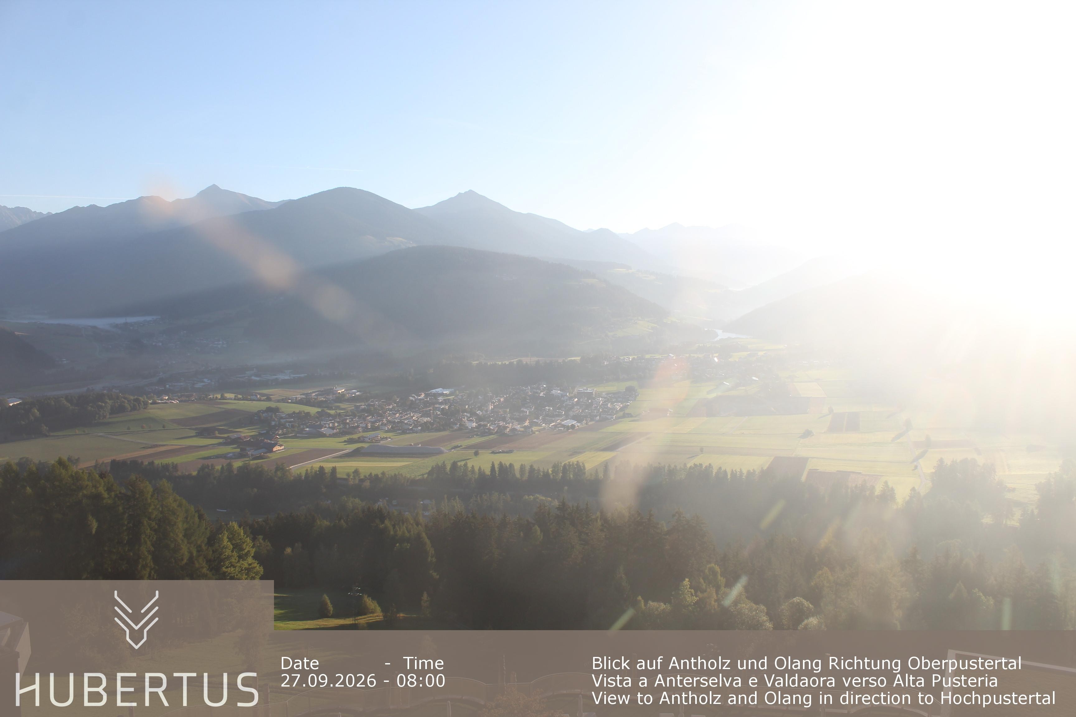 Archiv Foto Webcam Olang, Hotel Hubertus (Südtirol)