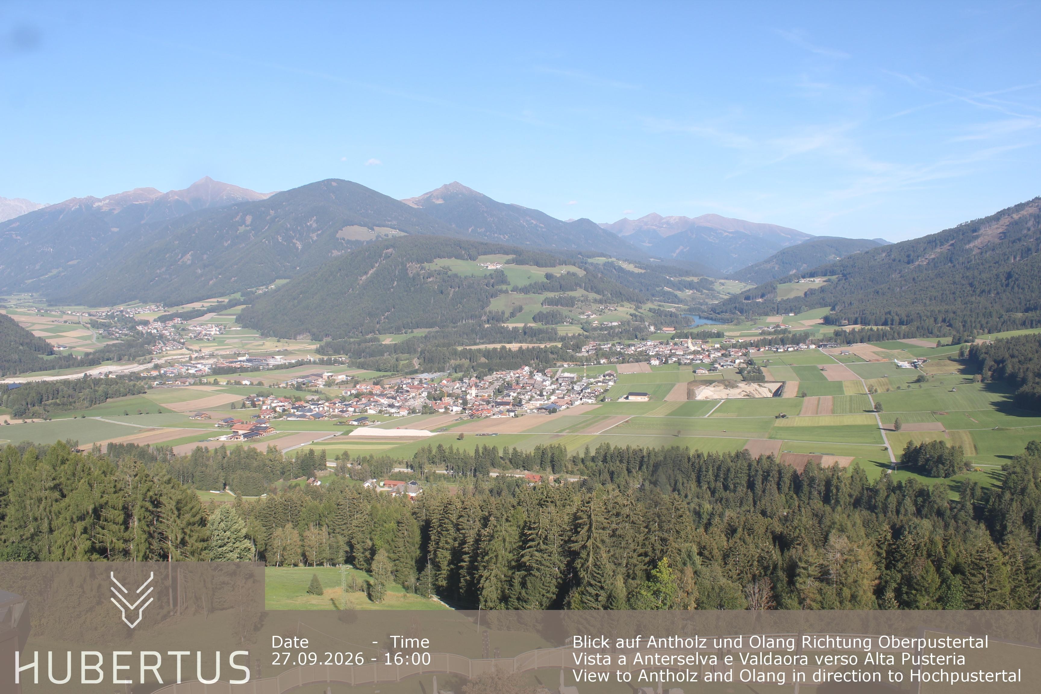 Archiv Foto Webcam Olang, Hotel Hubertus (Südtirol)