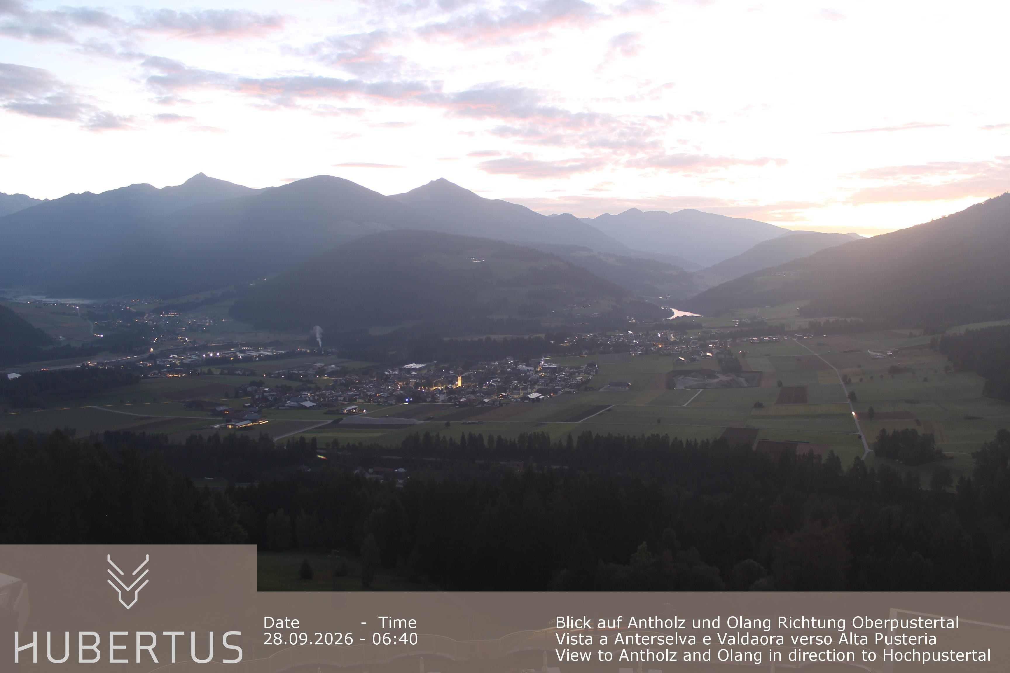 Archiv Foto Webcam Olang, Hotel Hubertus (Südtirol)