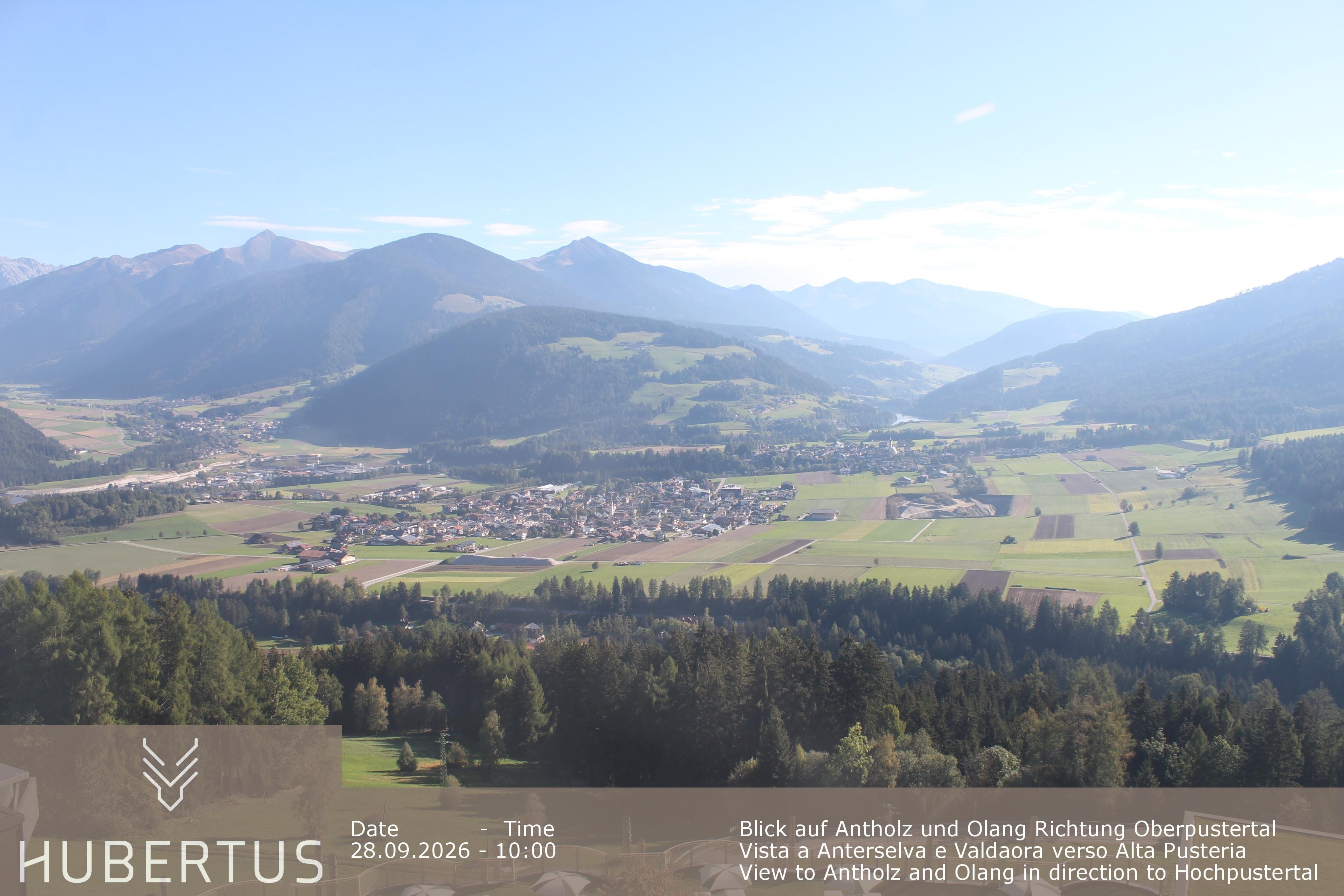 Archiv Foto Webcam Olang, Hotel Hubertus (Südtirol)