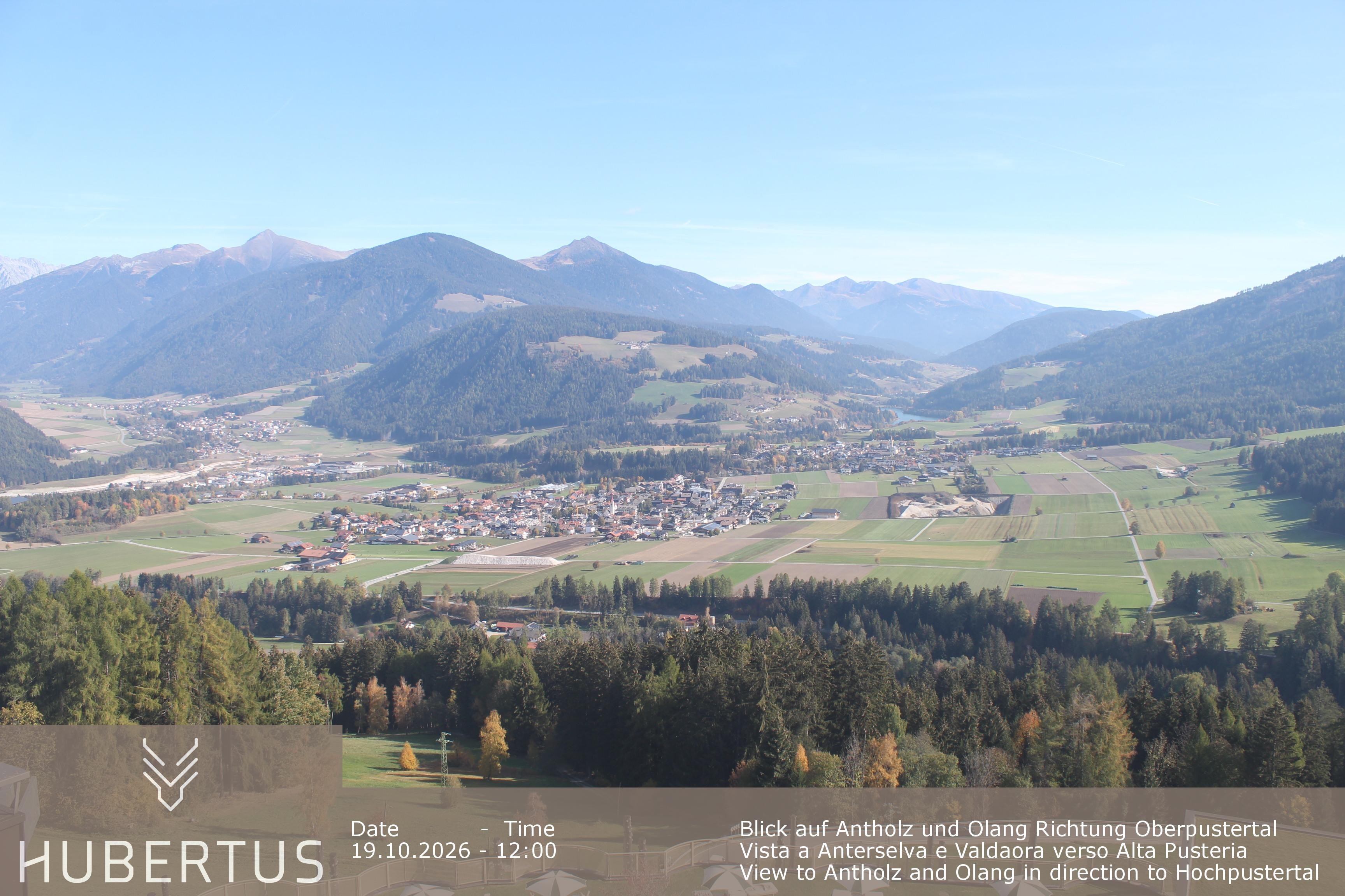 Archiv Foto Webcam Olang, Hotel Hubertus (Südtirol)
