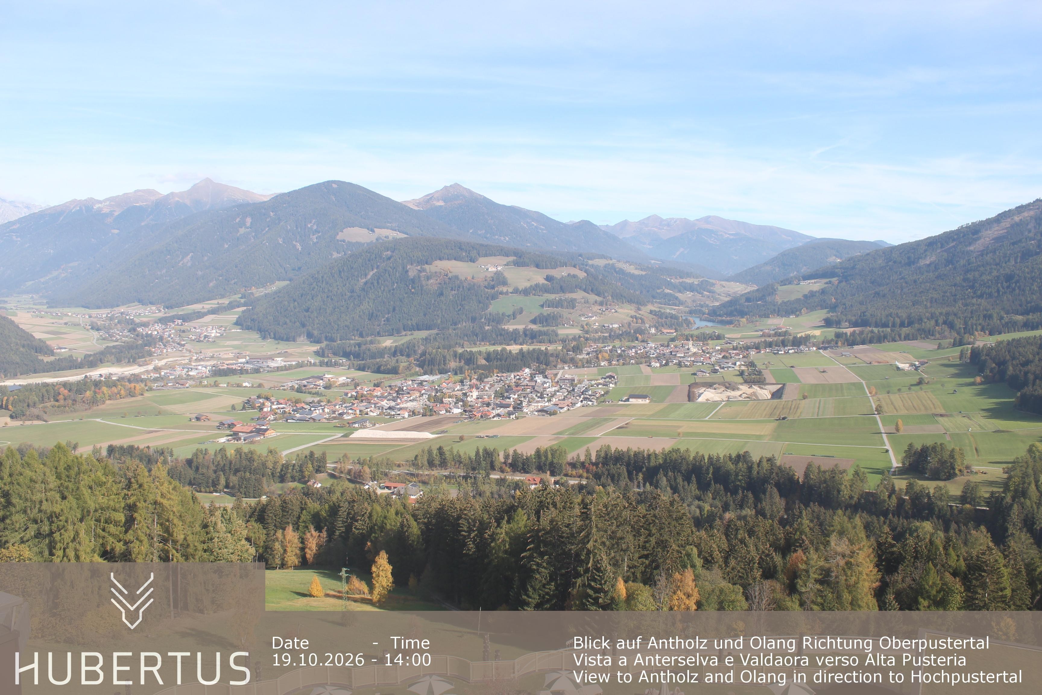 Archiv Foto Webcam Olang, Hotel Hubertus (Südtirol)