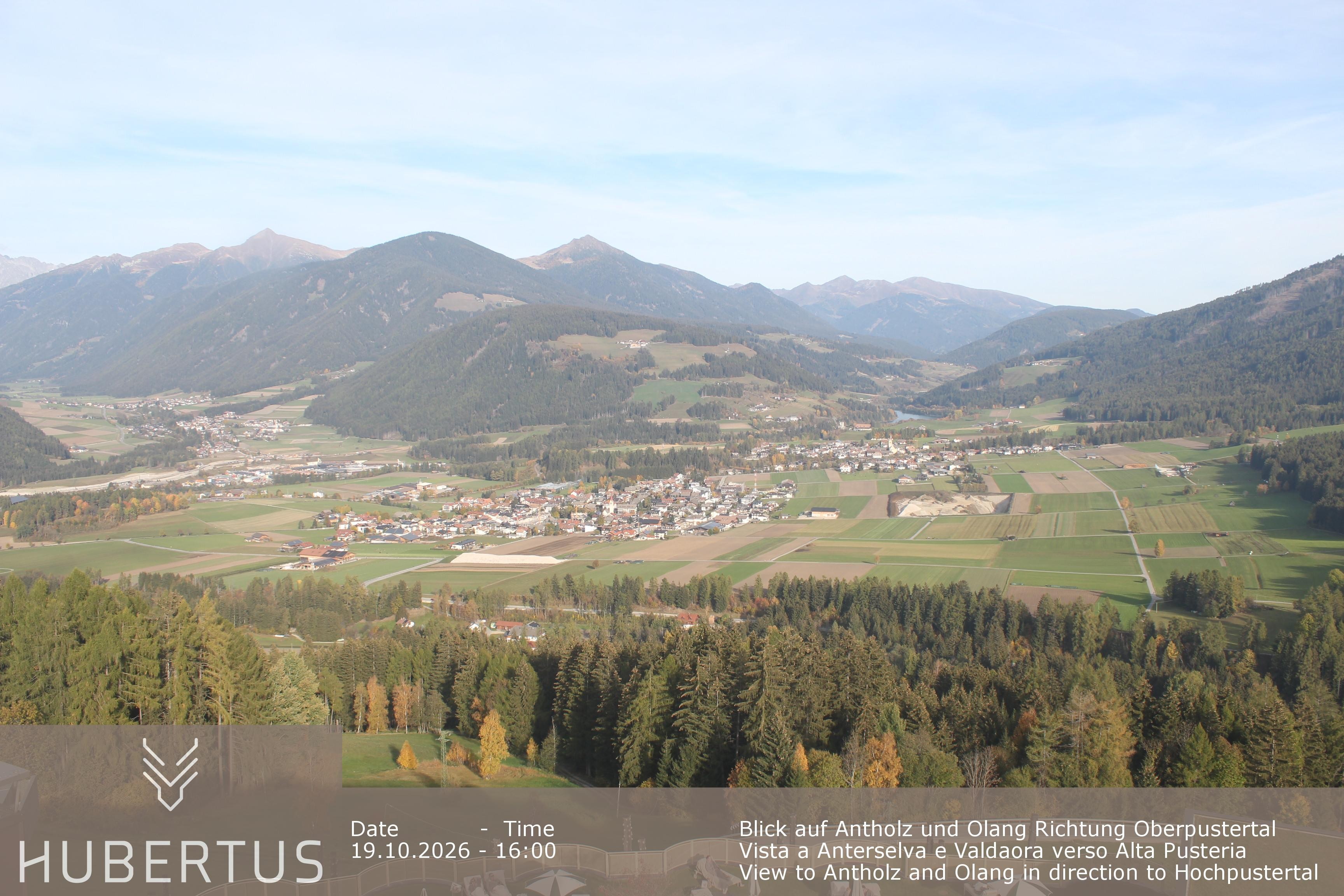 Archiv Foto Webcam Olang, Hotel Hubertus (Südtirol)