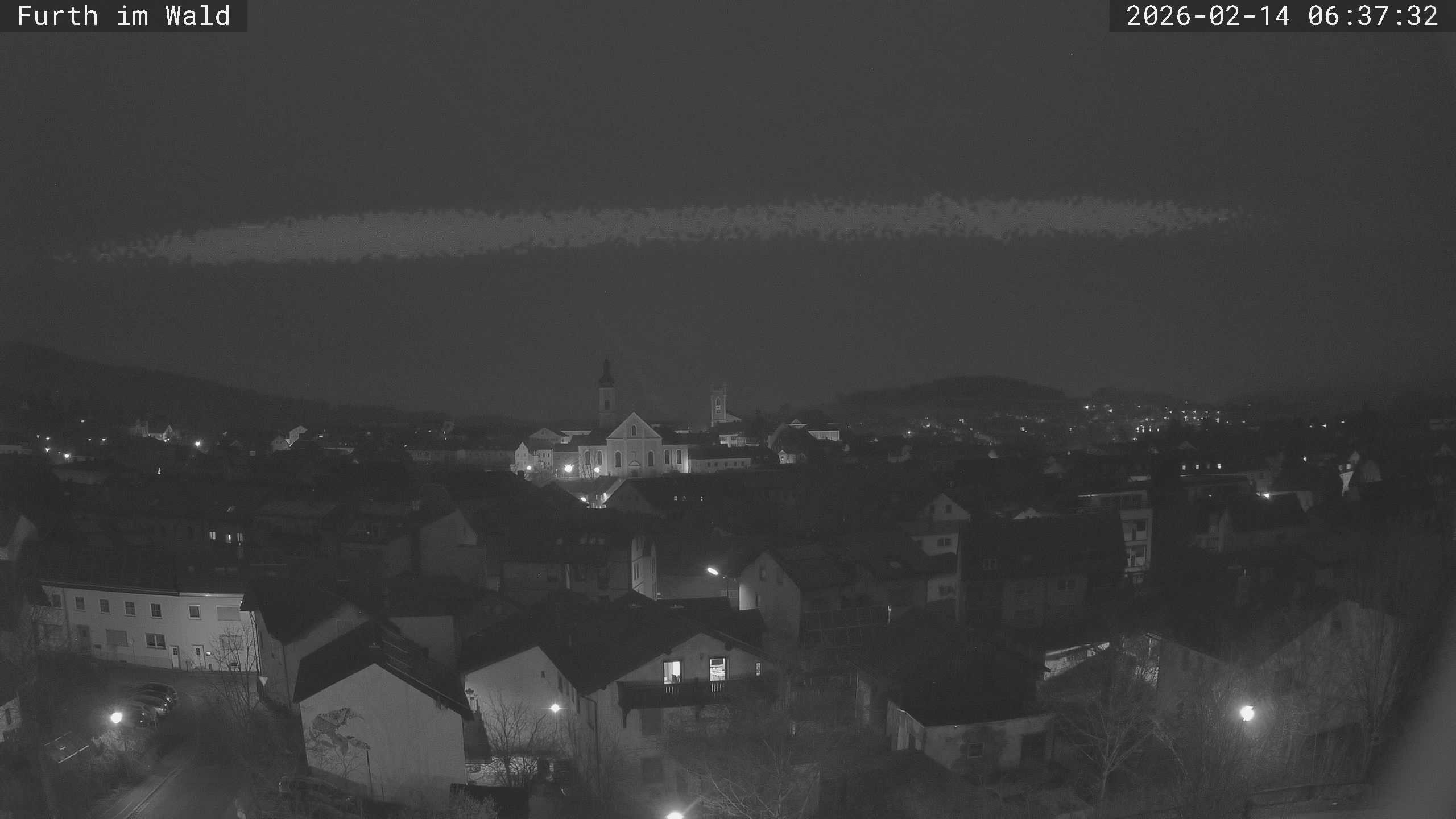 Archived image Webcam City of Furth im Wald