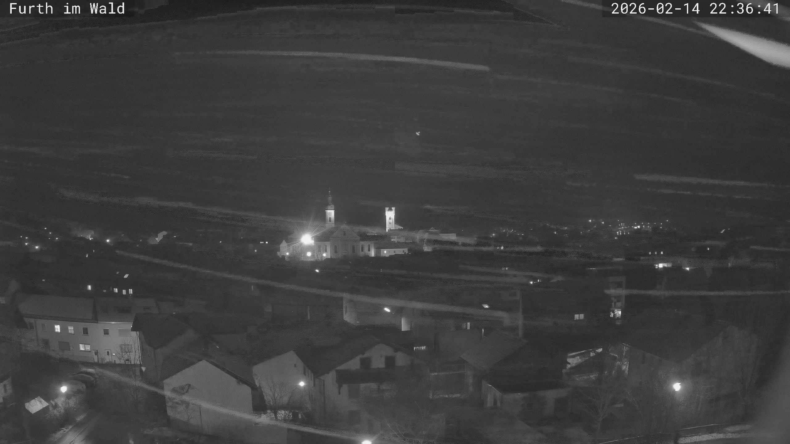 Archived image Webcam City of Furth im Wald