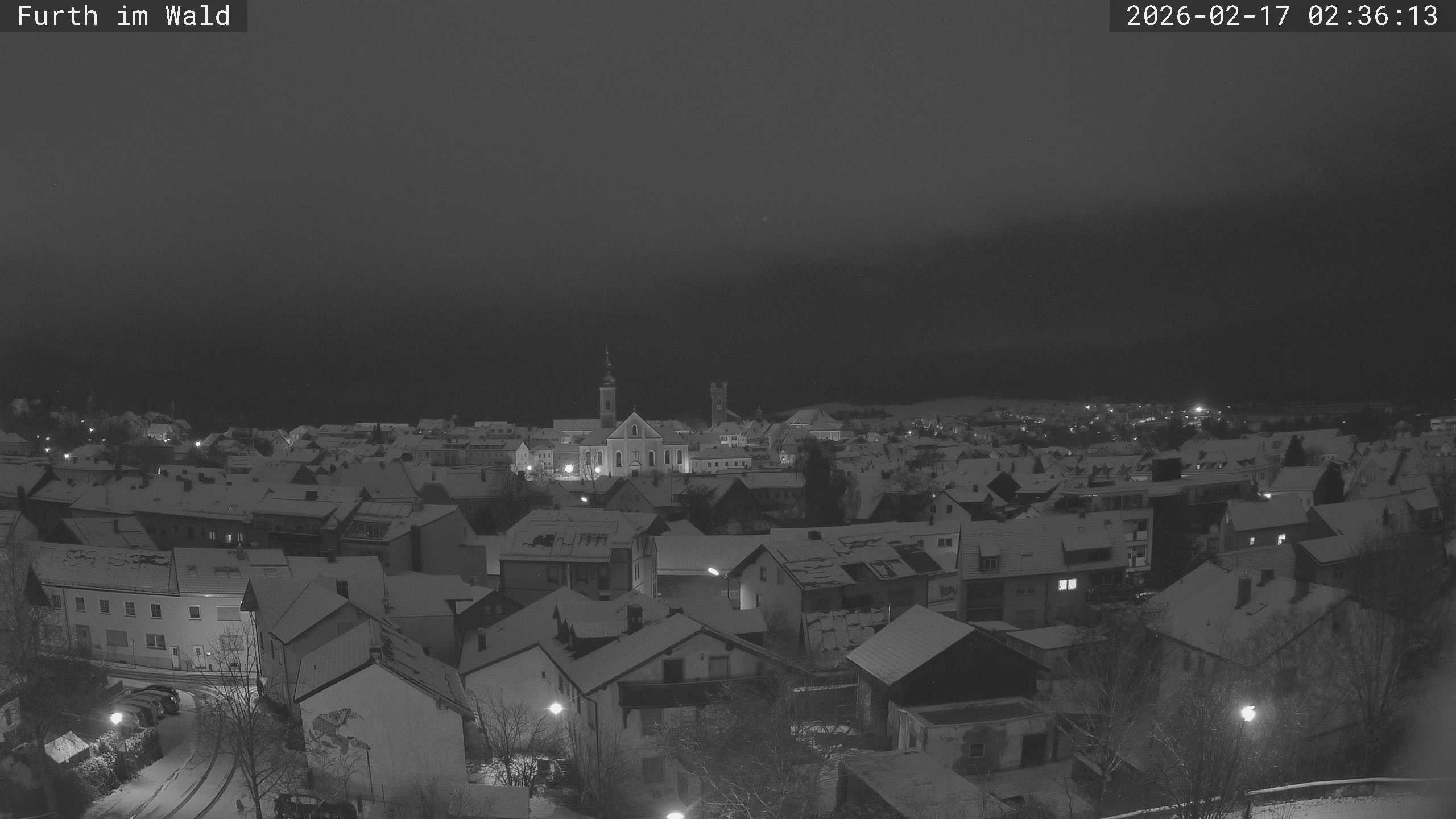 Archived image Webcam City of Furth im Wald