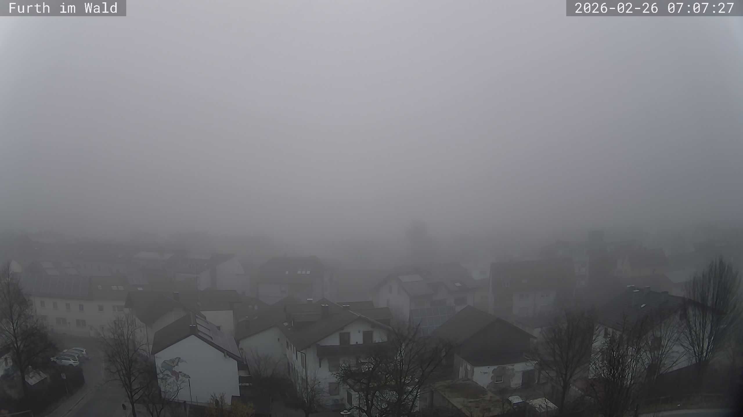 Archived image Webcam City of Furth im Wald