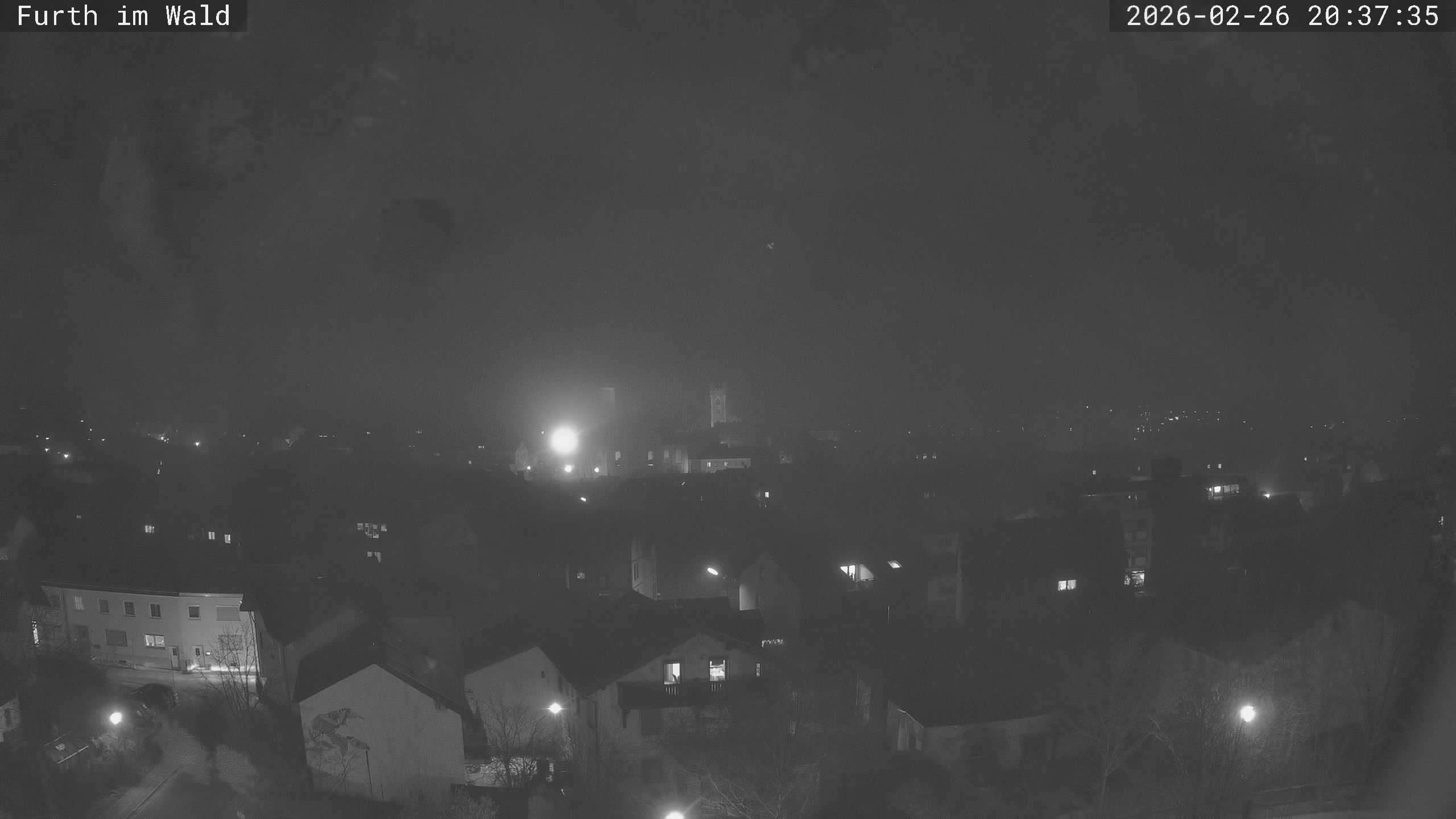 Archived image Webcam City of Furth im Wald