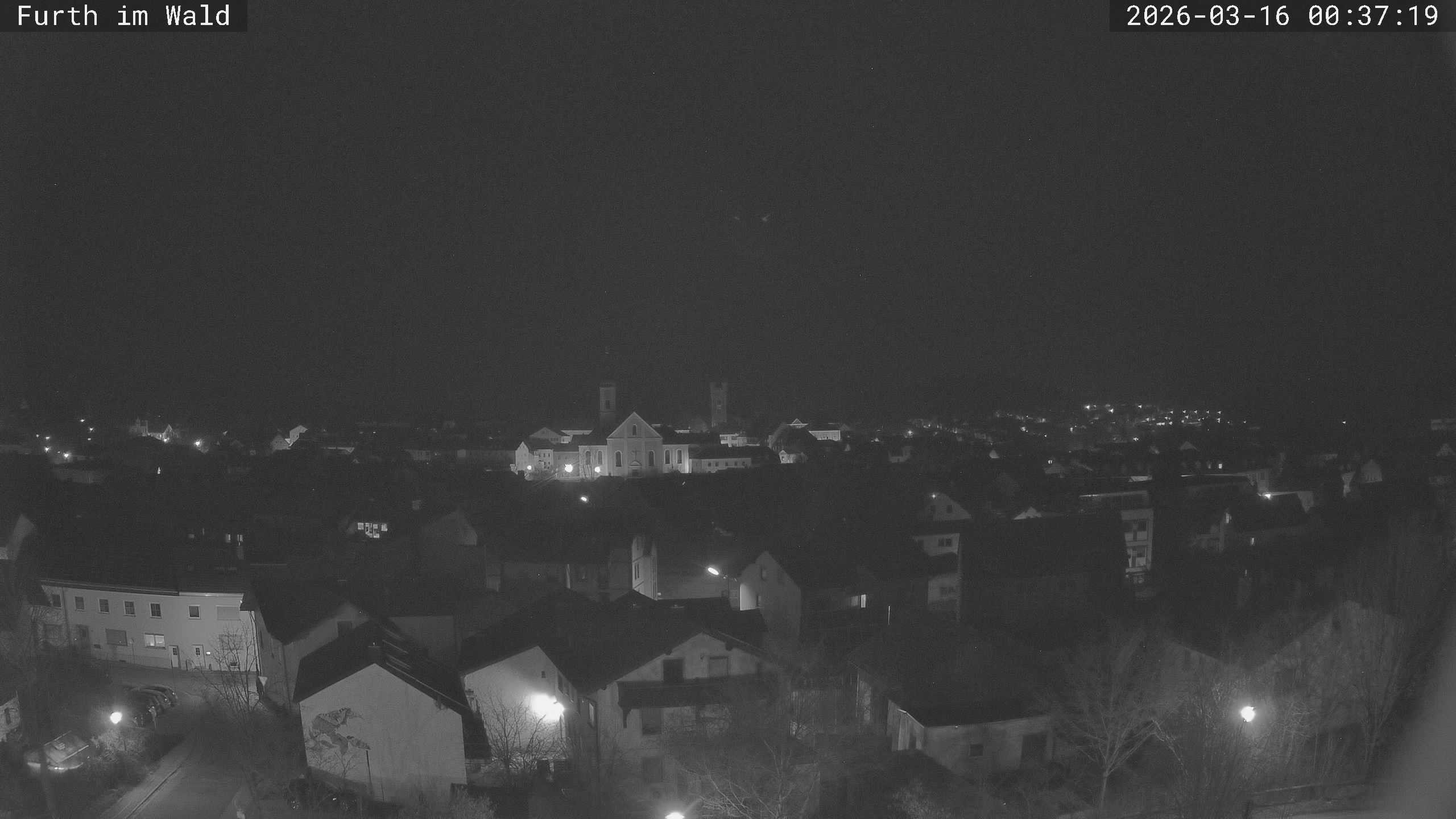 Archived image Webcam City of Furth im Wald