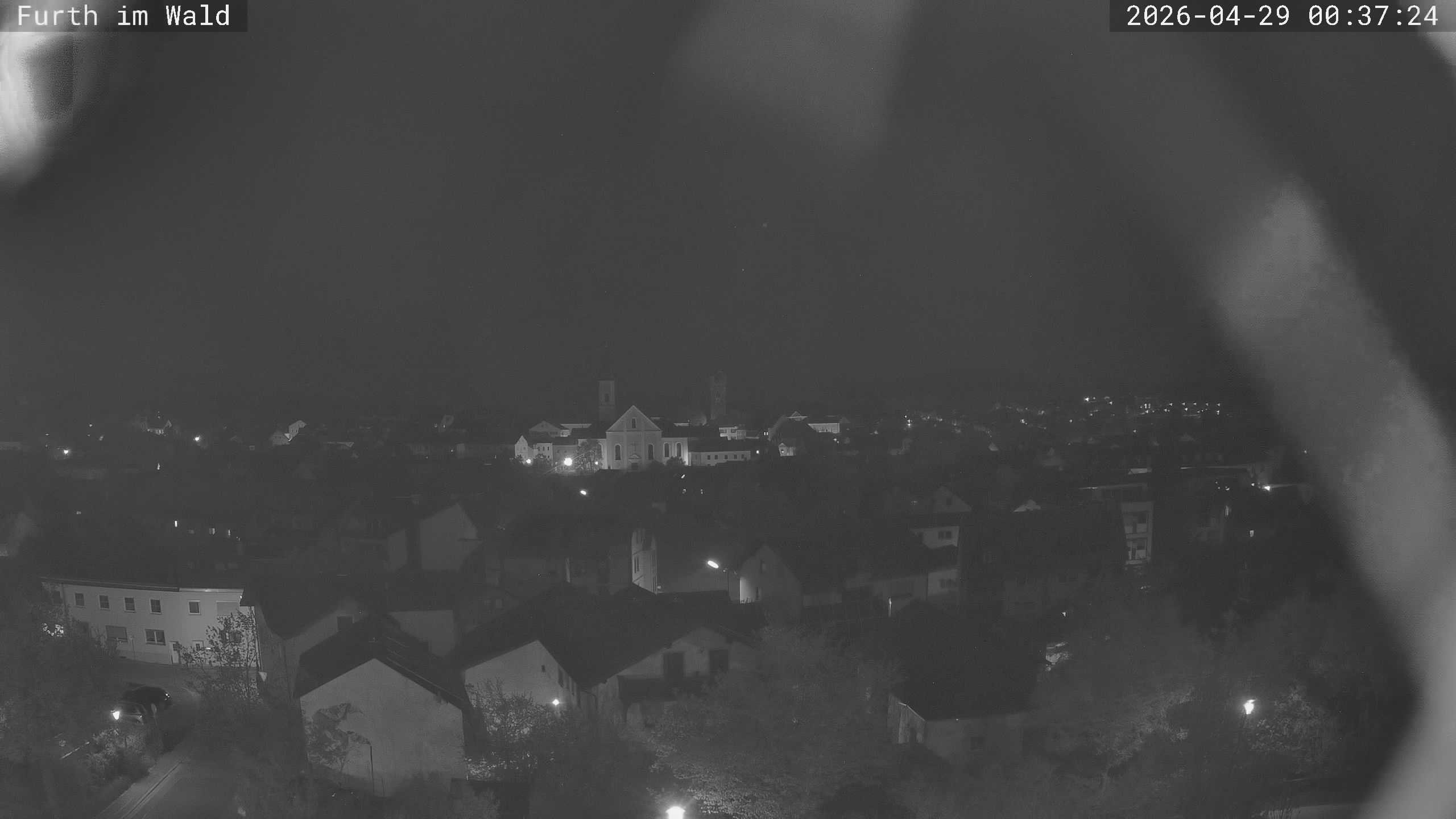 Archived image Webcam City of Furth im Wald