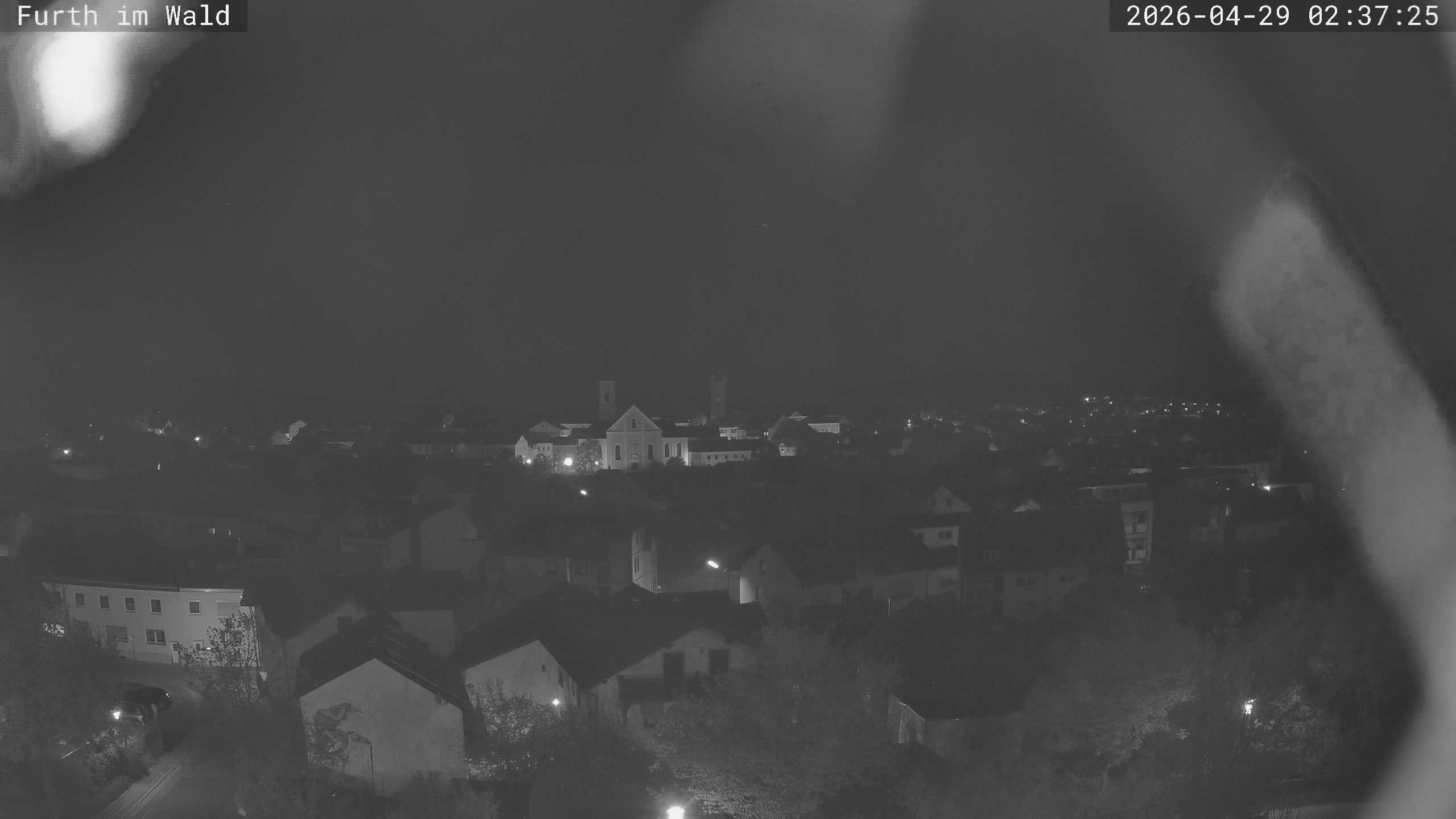 Archived image Webcam City of Furth im Wald