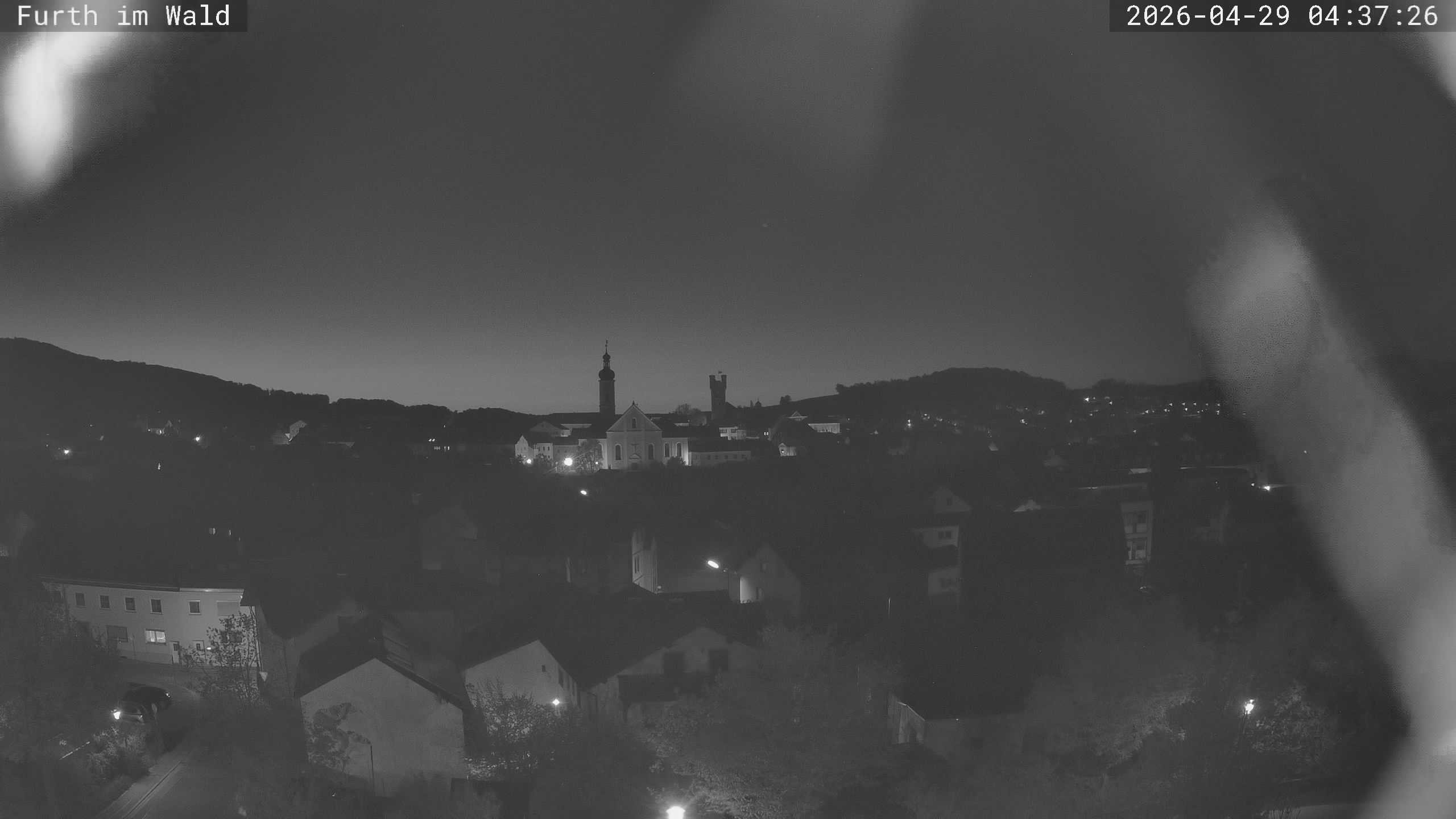 Archived image Webcam City of Furth im Wald