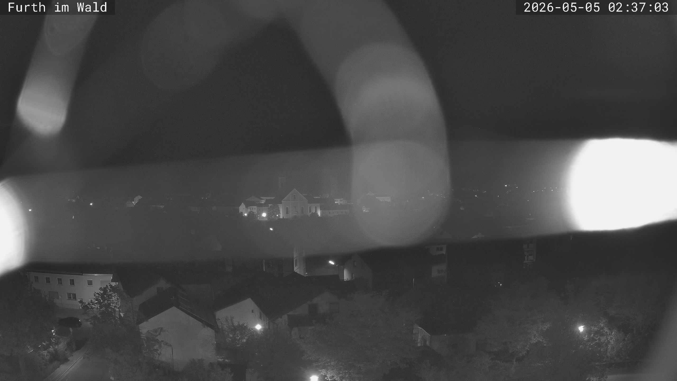 Archived image Webcam City of Furth im Wald