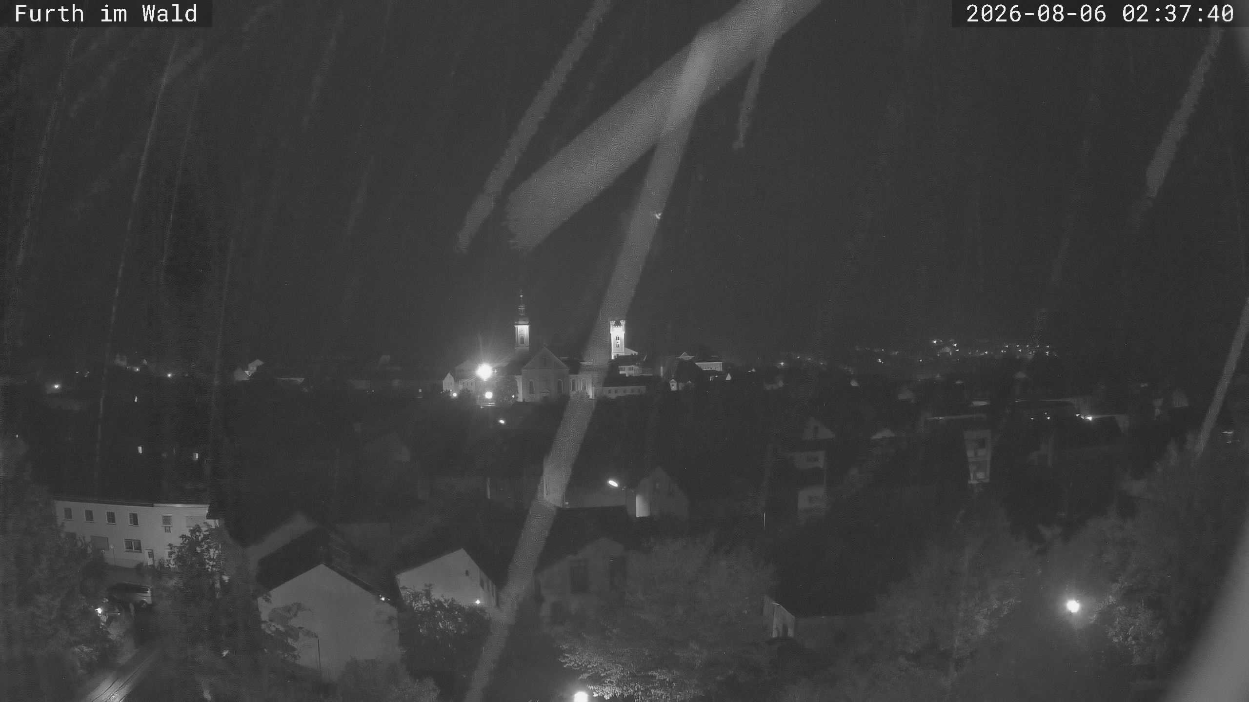 Archived image Webcam City of Furth im Wald