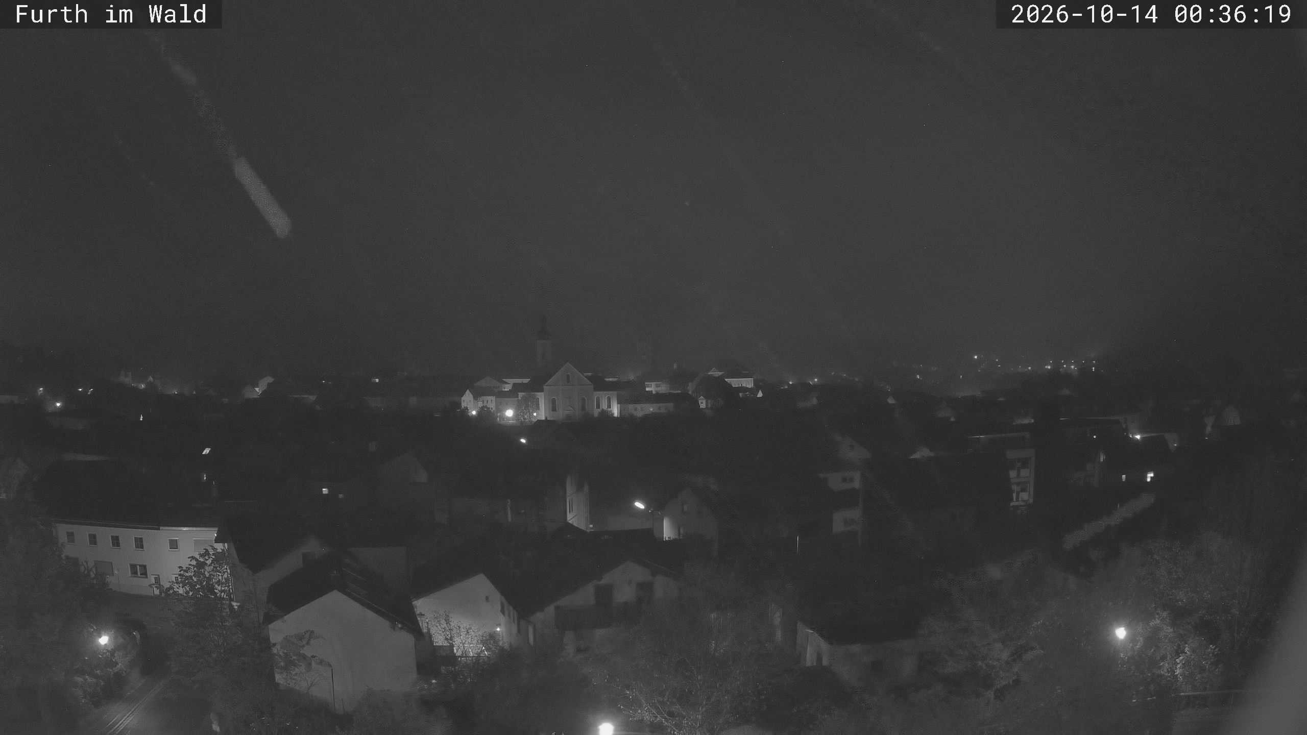 Archived image Webcam City of Furth im Wald