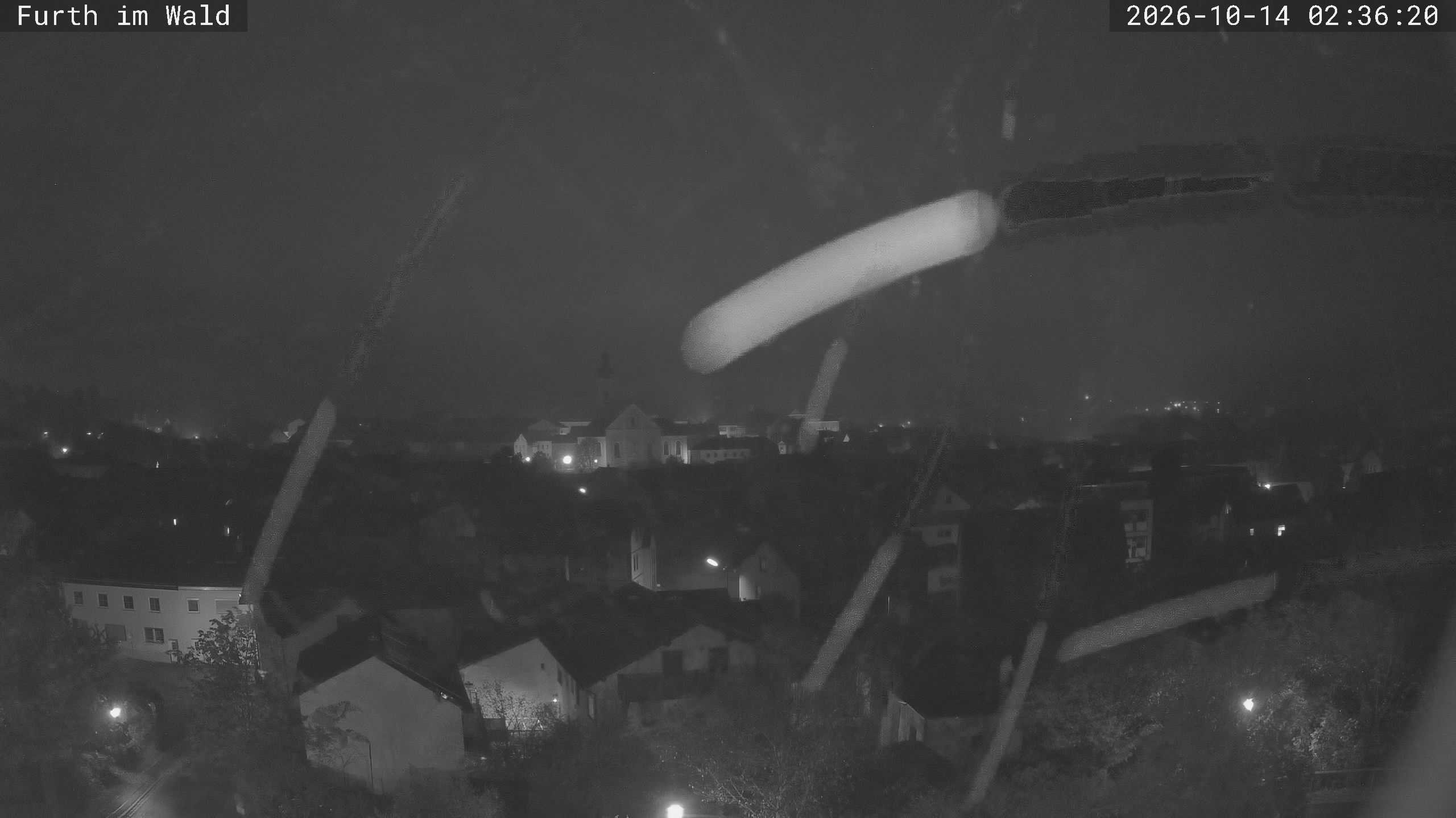 Archived image Webcam City of Furth im Wald