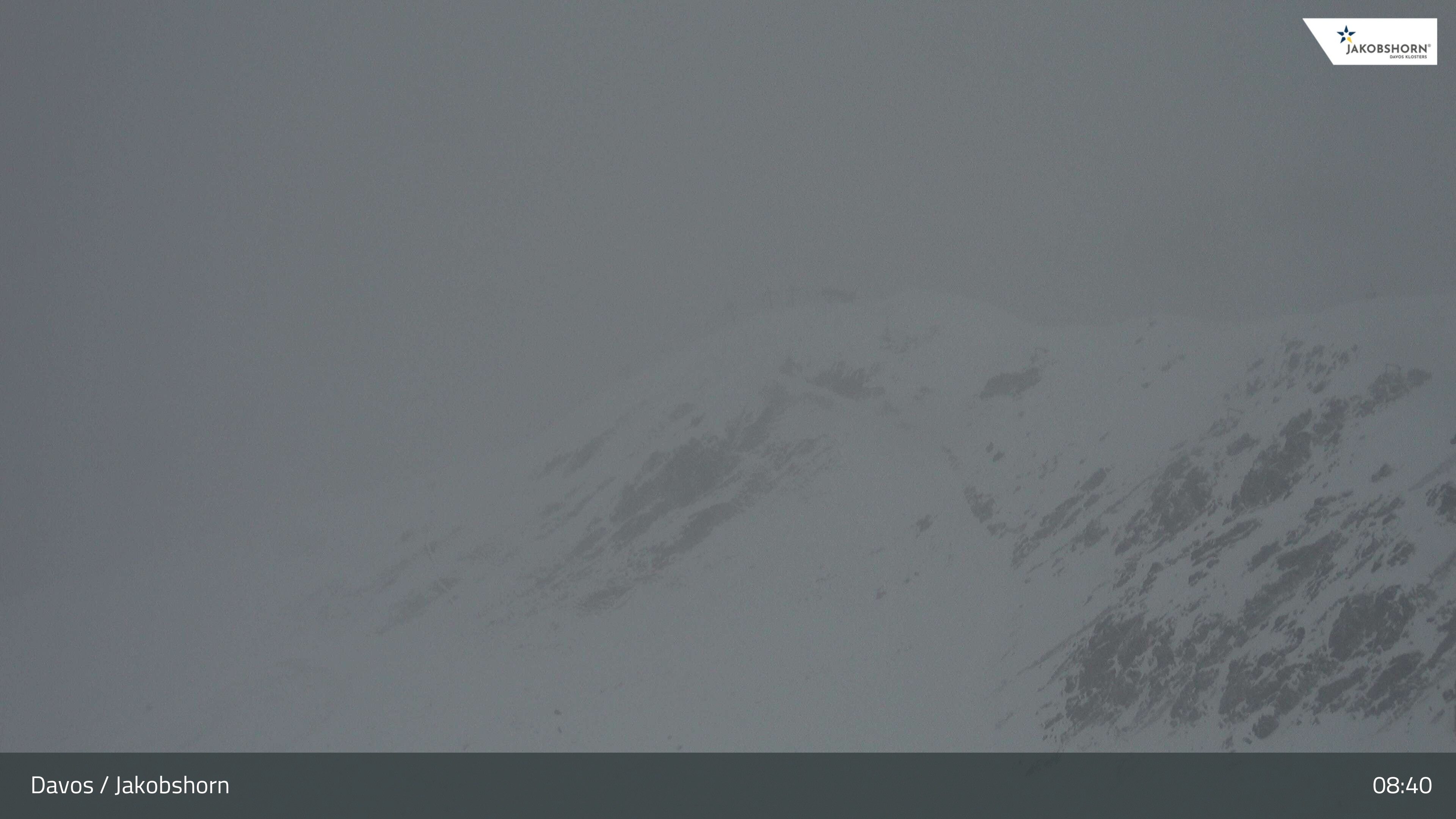 Archiv Foto Webcam Jakobshorn - Blick Richtung Brämabüel