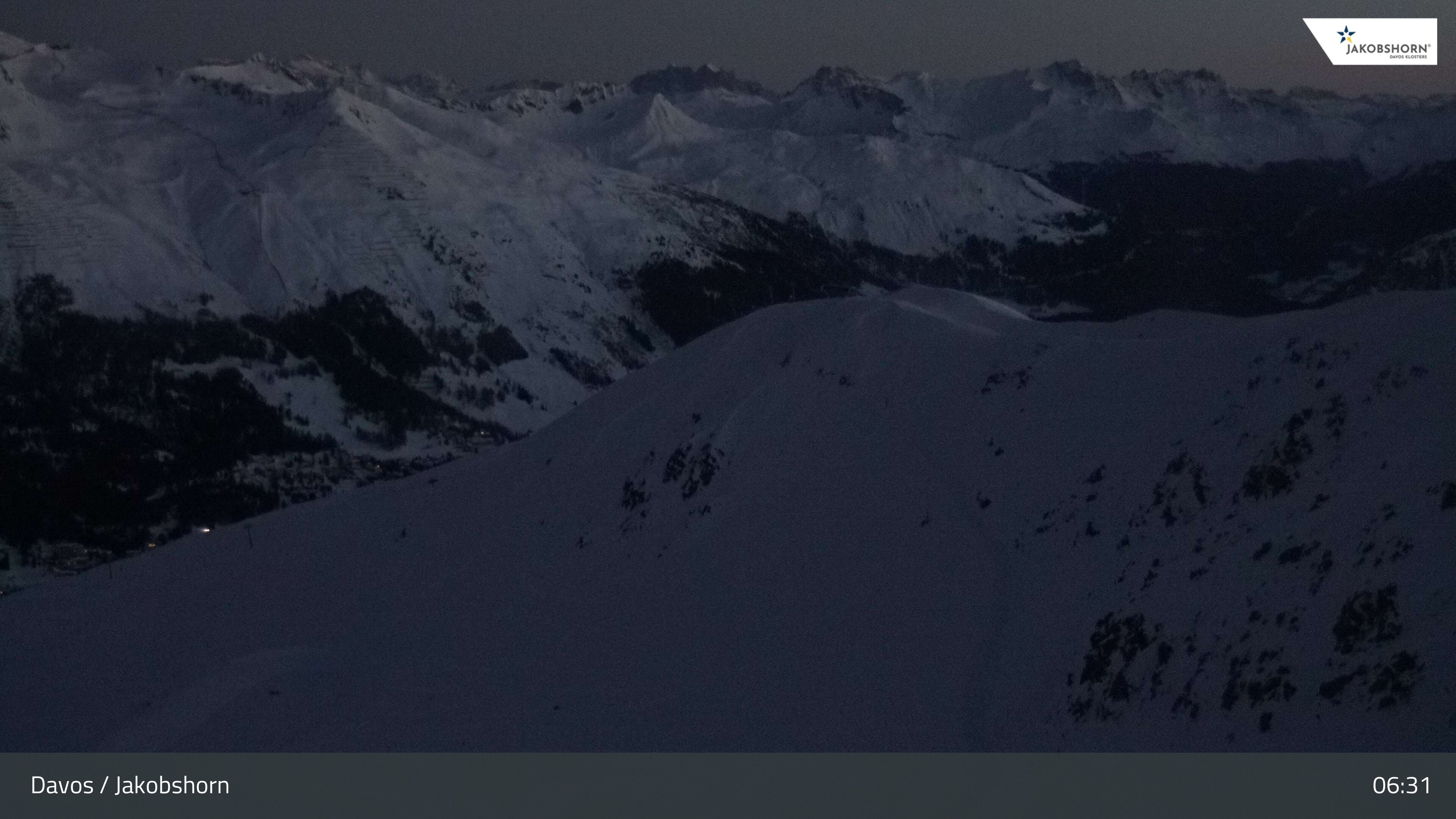 Archived image Webcam Jakobshorn - View to Brämabüel