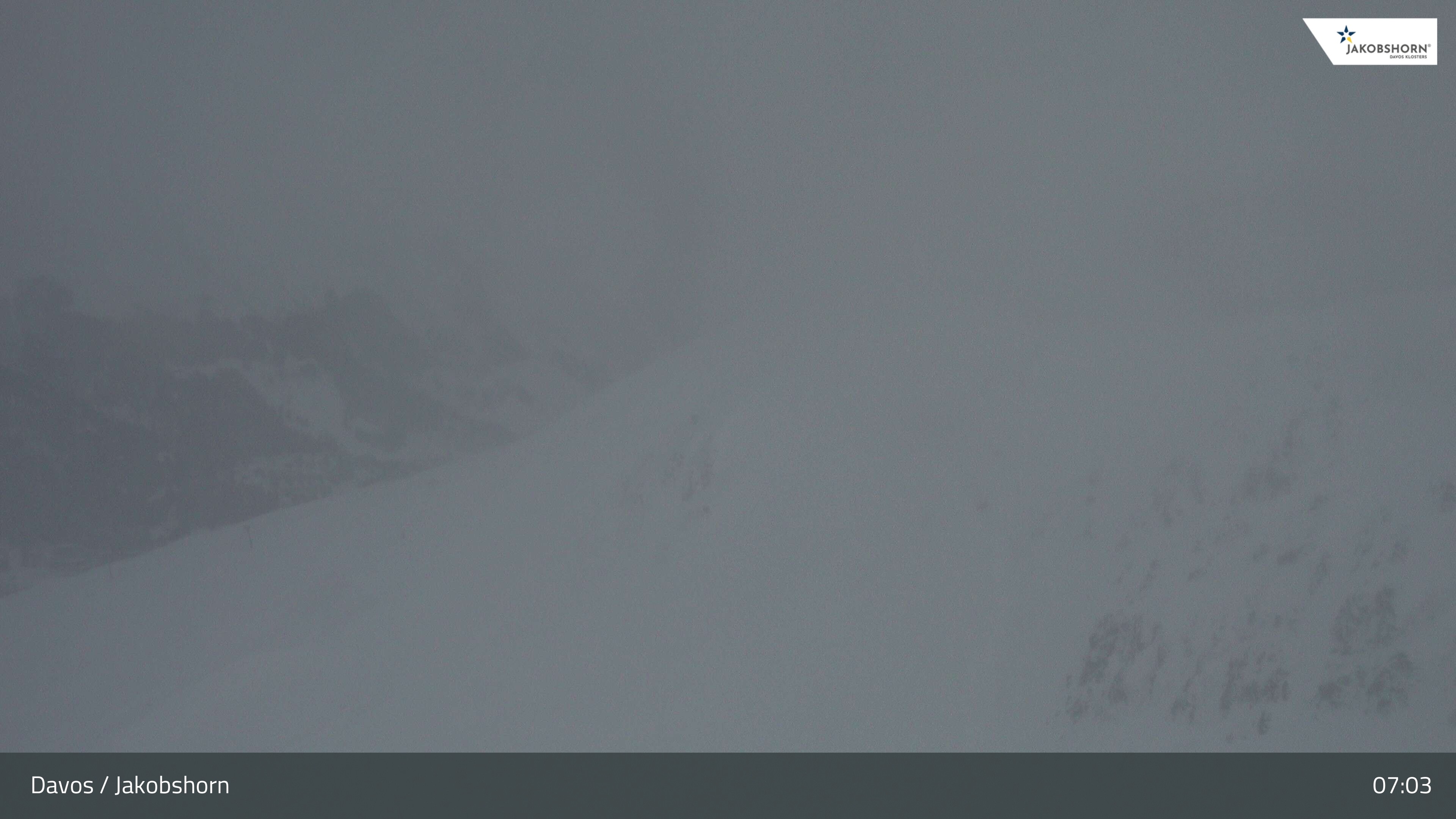 Archived image Webcam Jakobshorn - View to Brämabüel