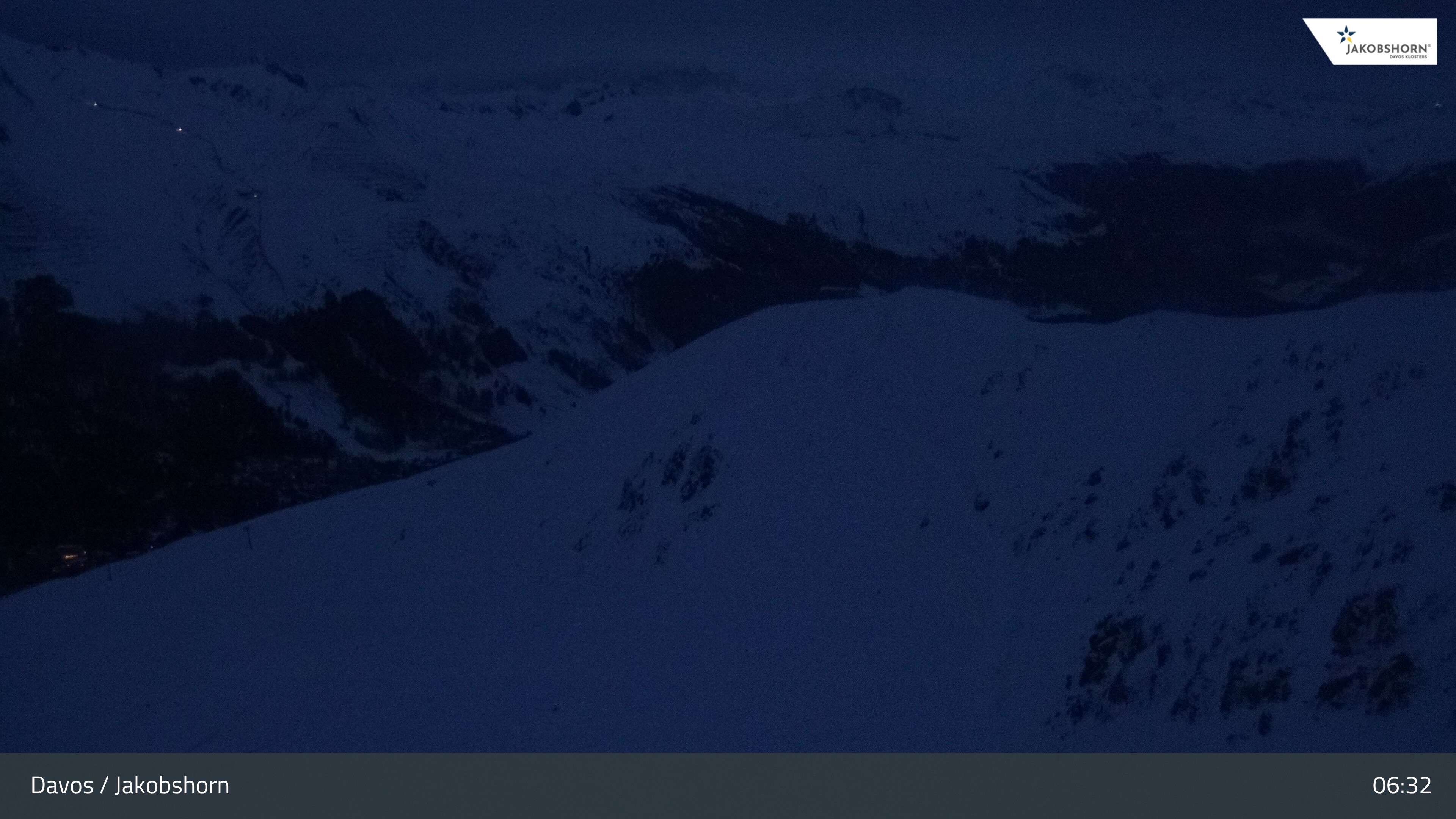 Archiv Foto Webcam Jakobshorn - Blick Richtung Brämabüel