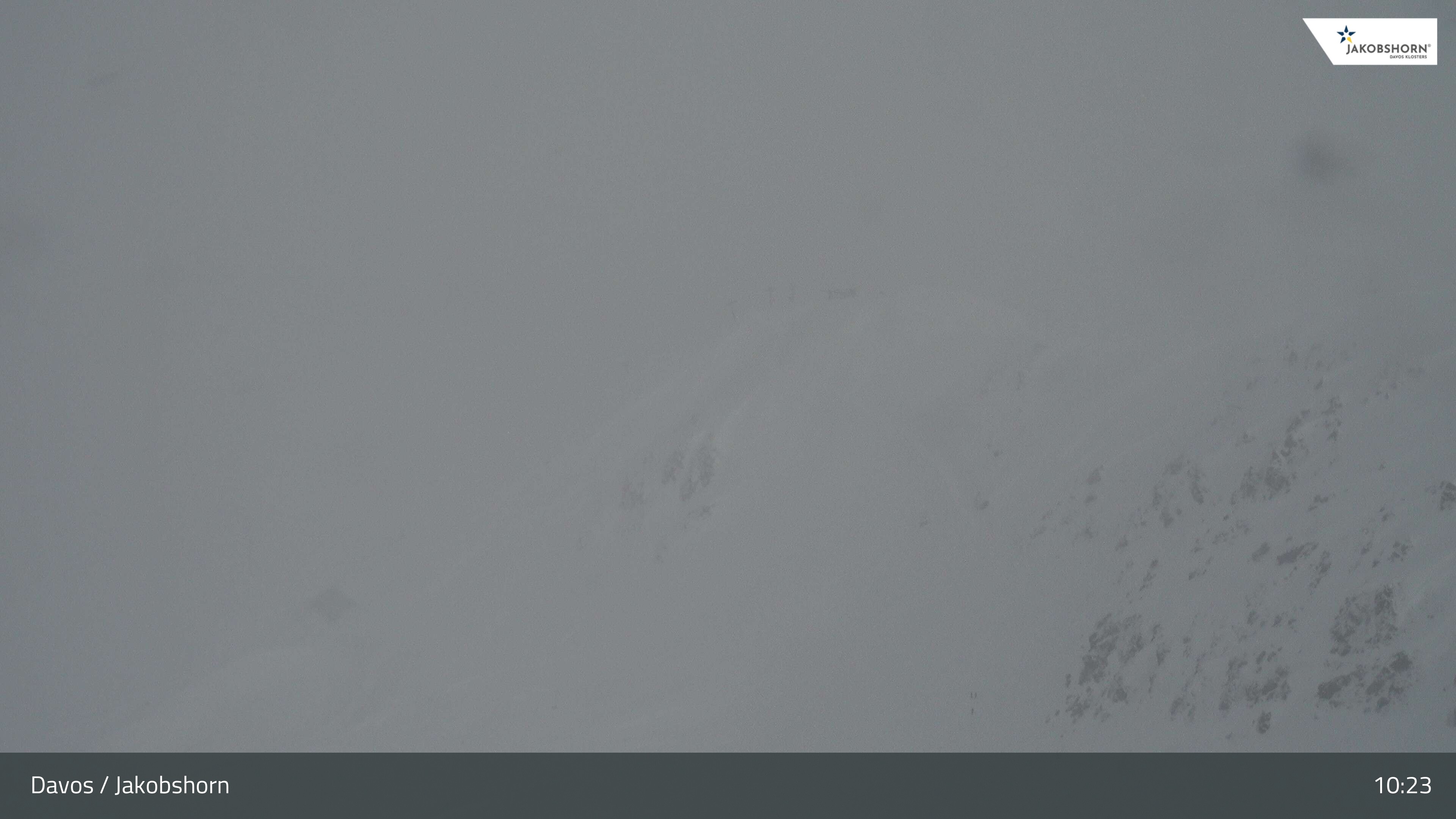 Archiv Foto Webcam Jakobshorn - Blick Richtung Brämabüel