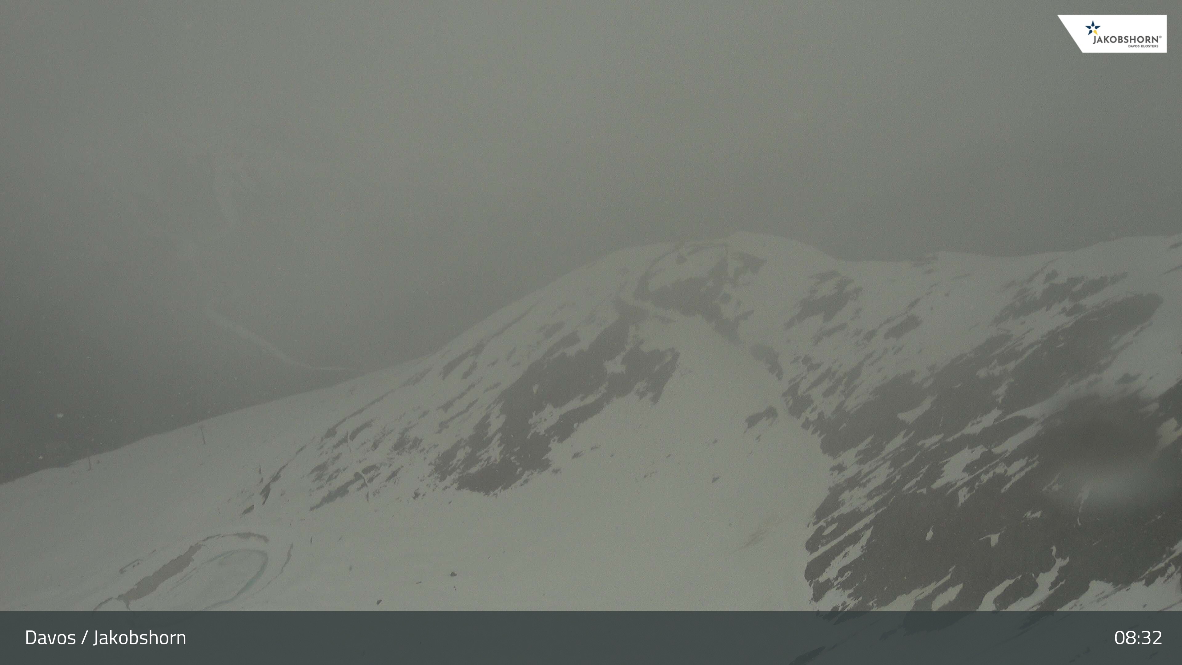 Archiv Foto Webcam Jakobshorn - Blick Richtung Brämabüel
